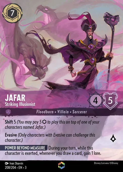 Jafar - Striking Illusionist · Into the Inklands 208/208