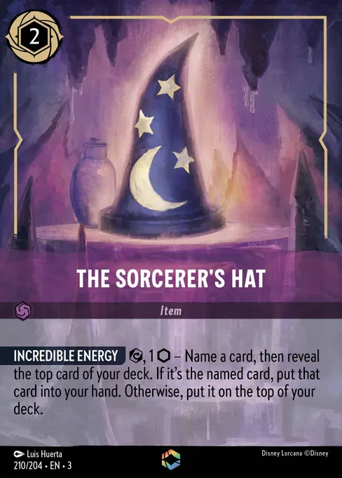 The Sorcerer's Hat · Into the Inklands 210/208