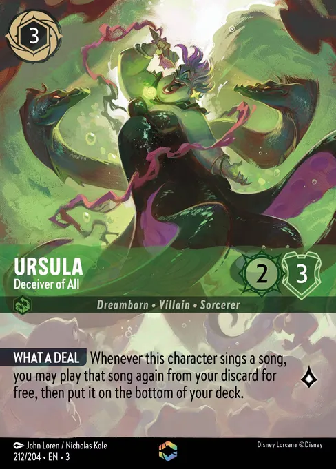 Ursula - Deceiver of All · Into the Inklands 212/208