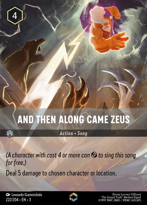 And Then Along Came Zeus · Into the Inklands 222/208