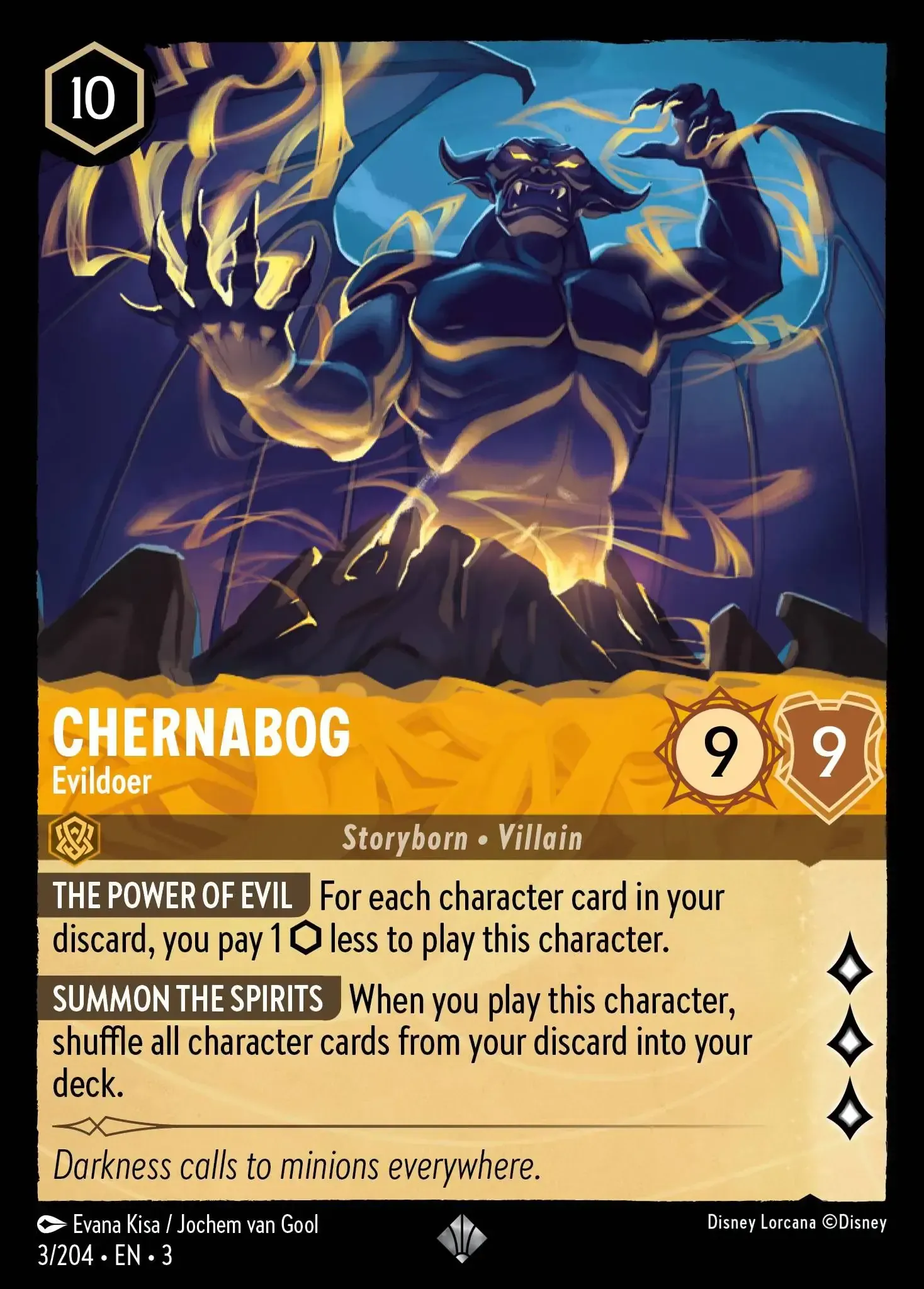 Chernabog - Evildoer · Into the Inklands 3/208