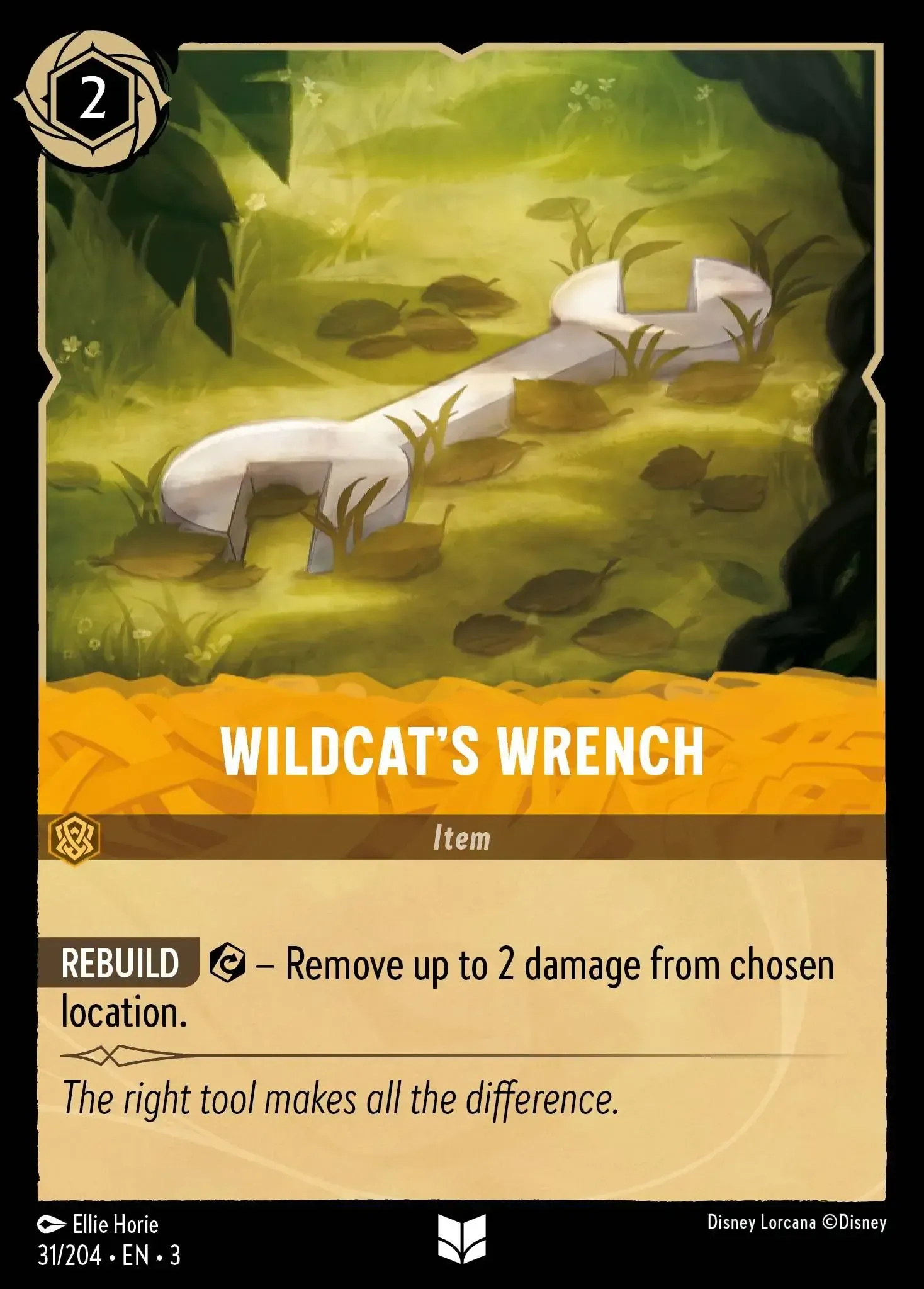 Wildcat's Wrench · Into the Inklands 31/208