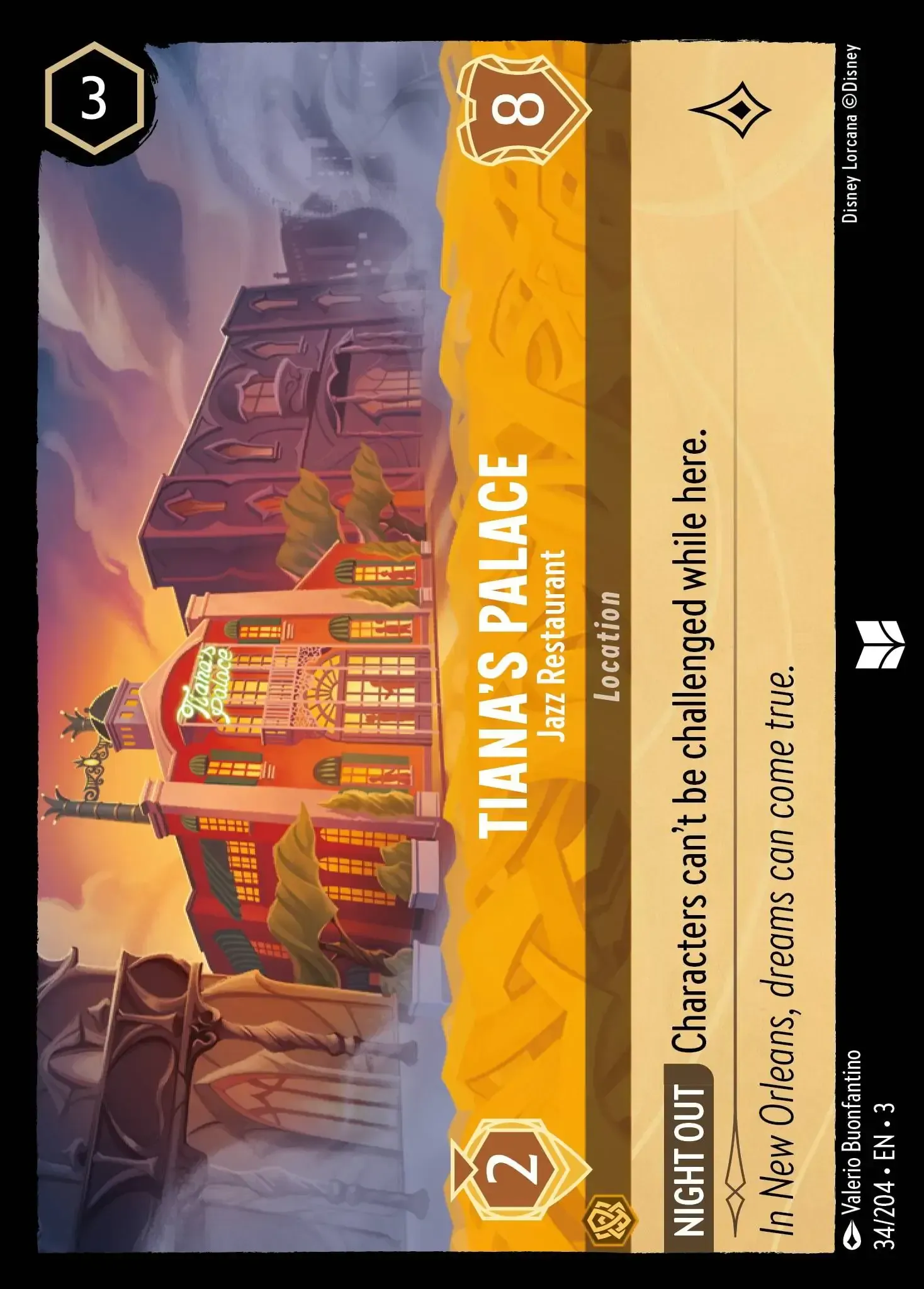 Tiana's Palace - Jazz Restaurant · Into the Inklands 34/208