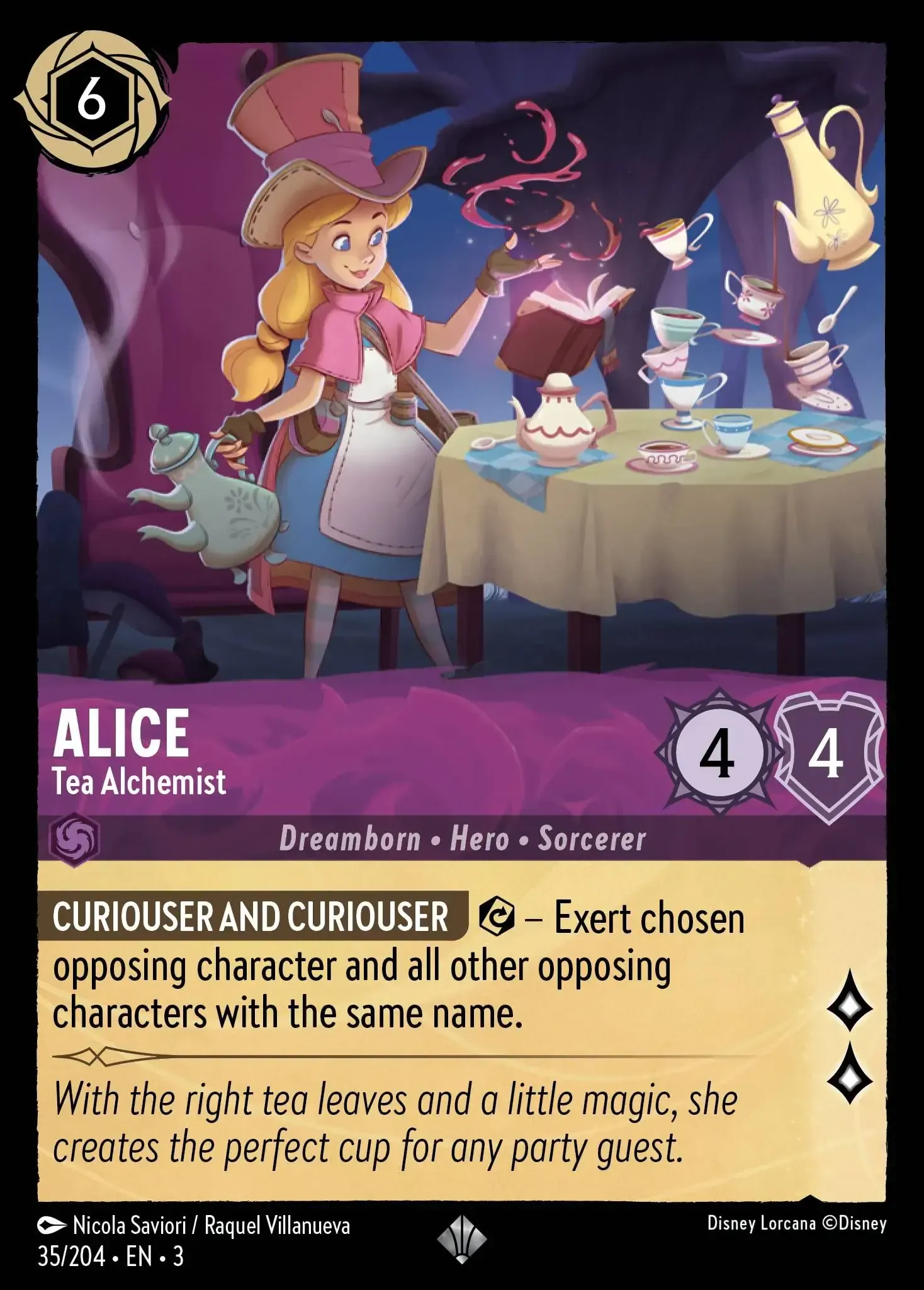 Alice - Tea Alchemist · Into the Inklands 35/208