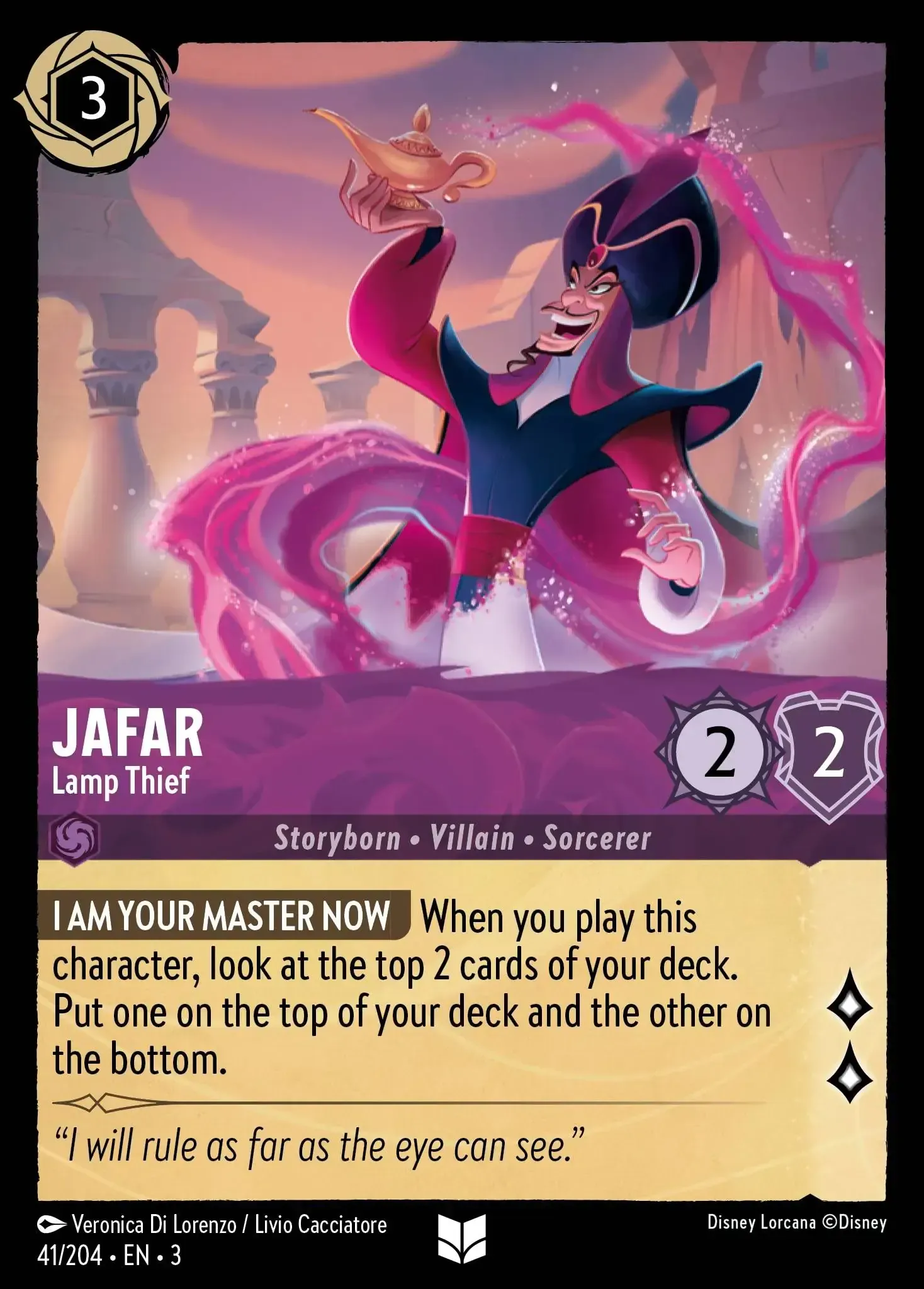 Jafar - Lamp Thief · Into the Inklands 41/208