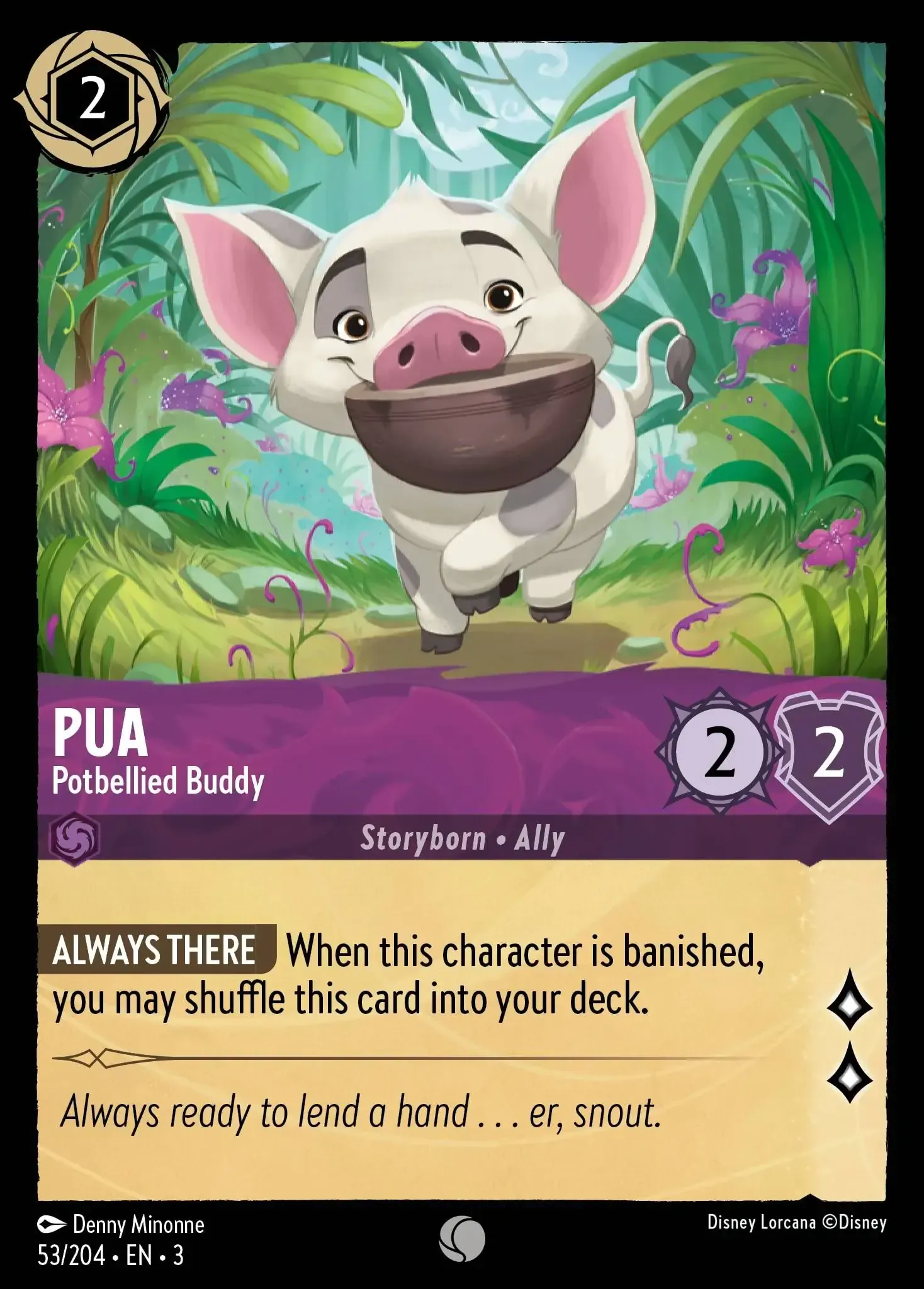Pua - Potbellied Buddy · Into the Inklands 53/208