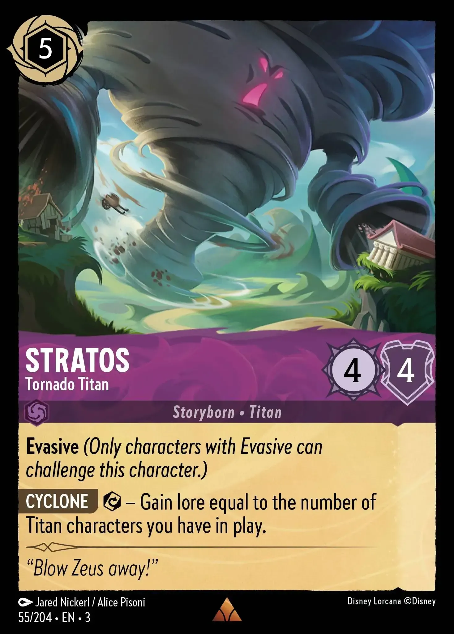 Stratos - Tornado Titan · Into the Inklands 55/208