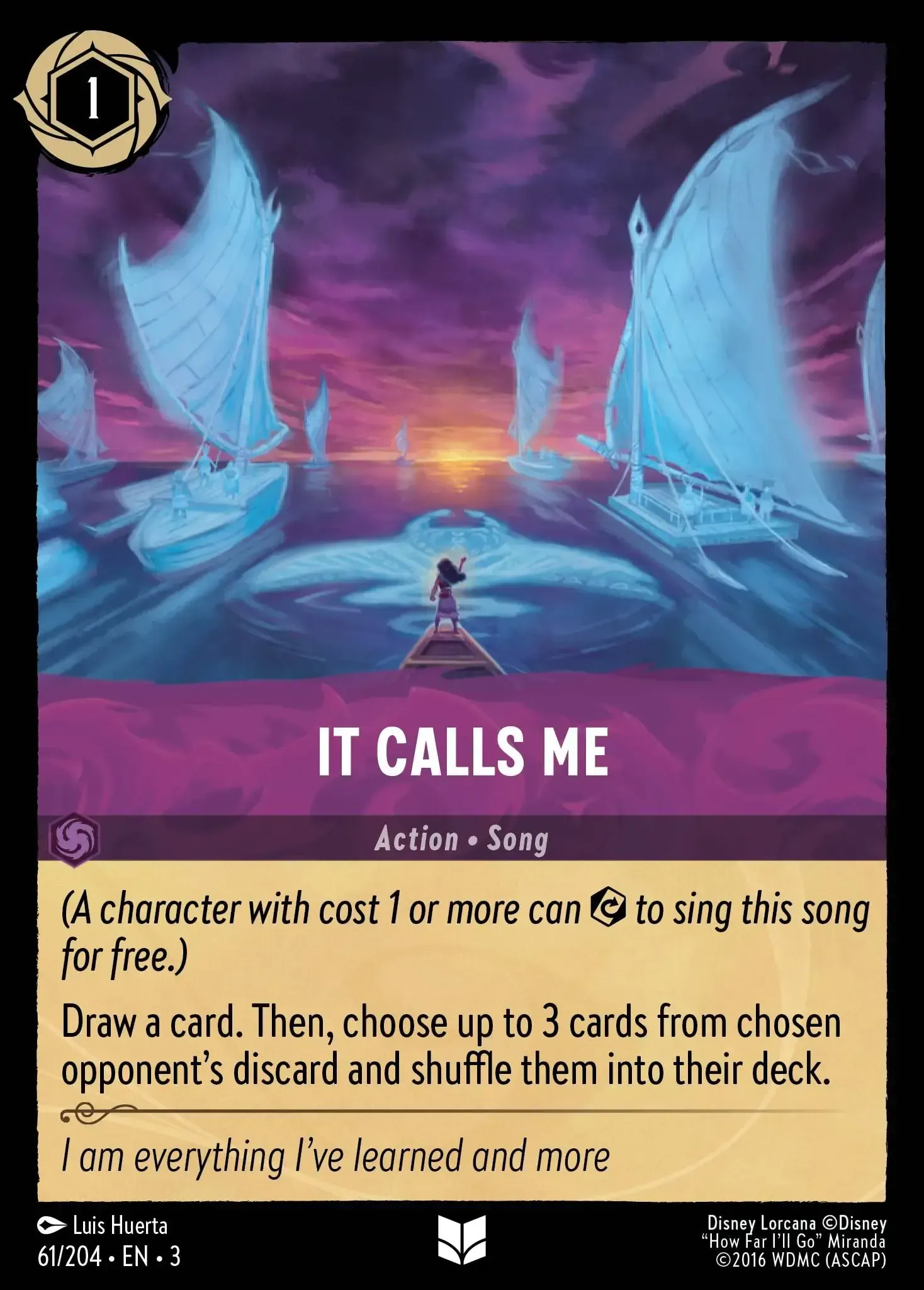 It Calls Me · Into the Inklands 61/208