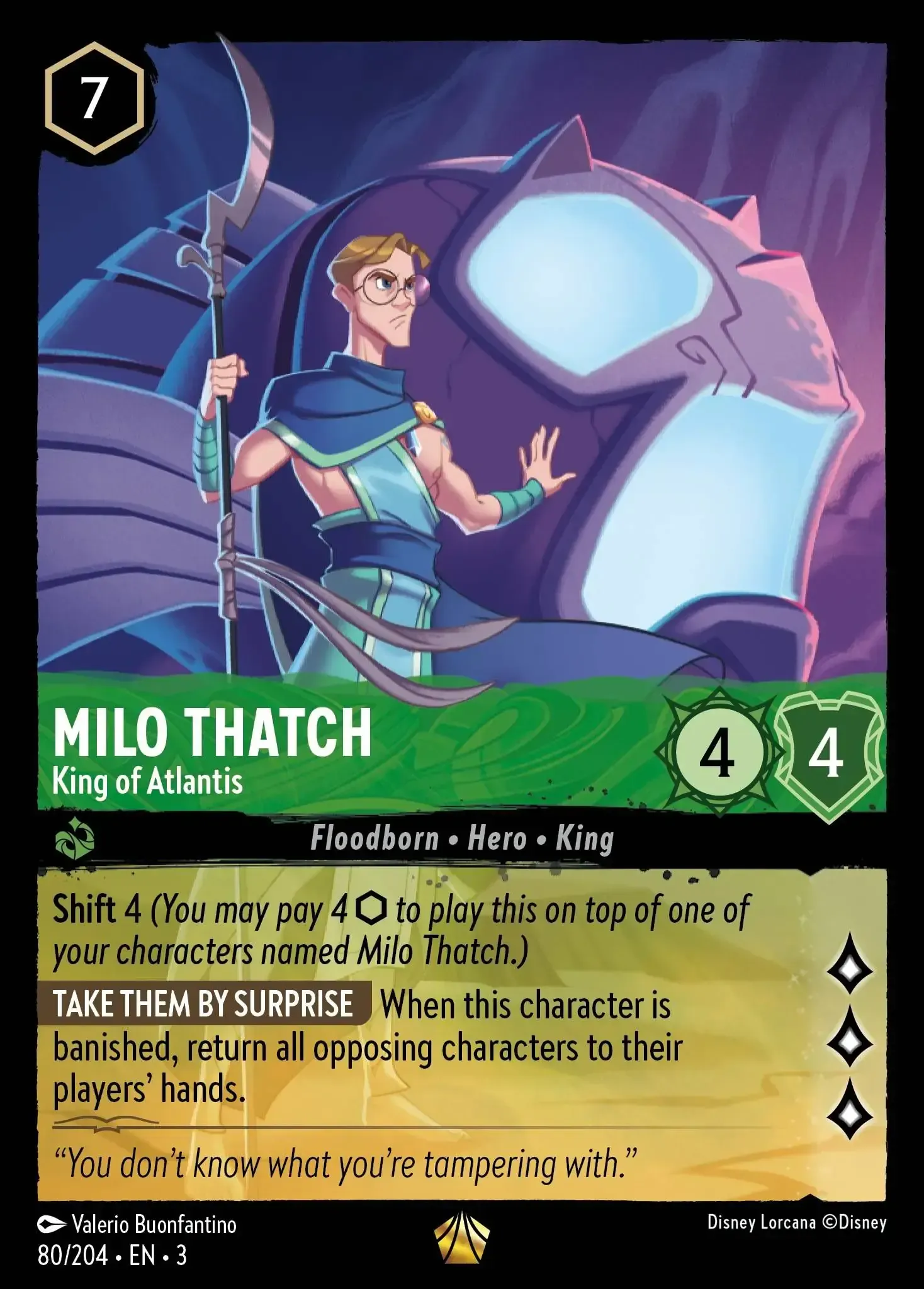 Milo Thatch - King of Atlantis · Into the Inklands 80/208