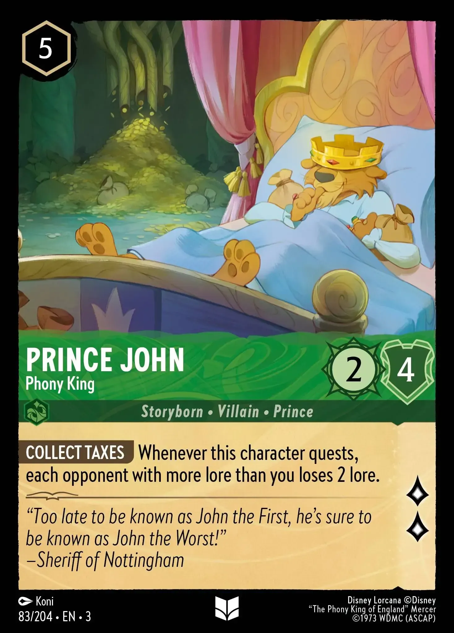 Prince John - Phony King · Into the Inklands 83/208