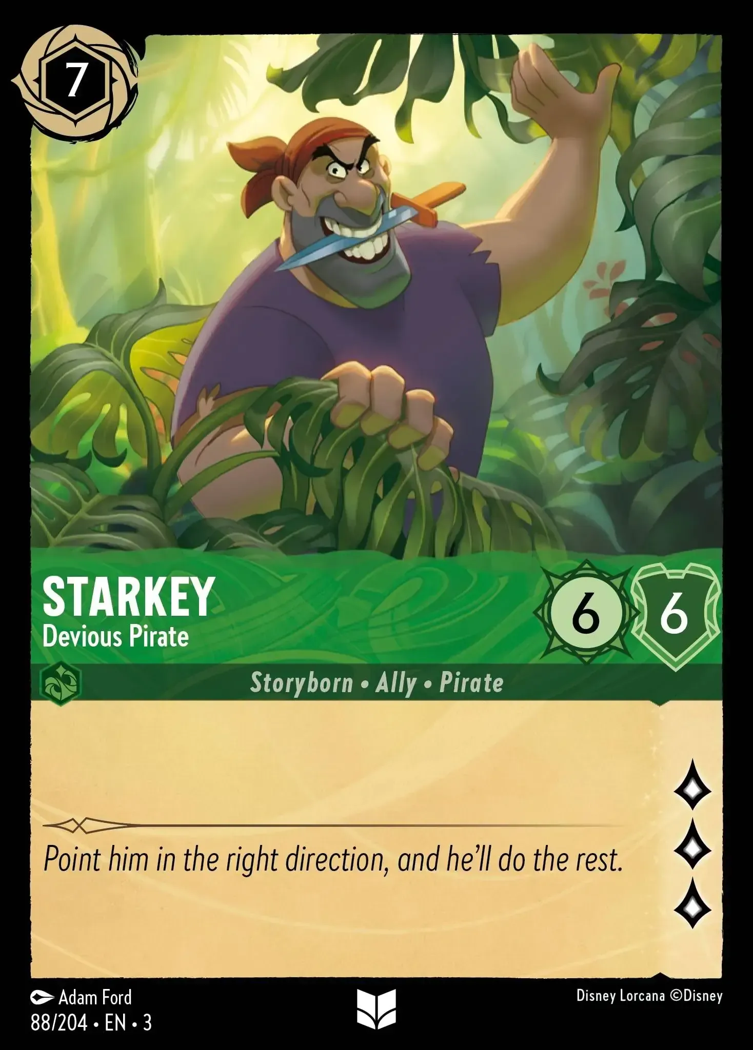 Starkey - Devious Pirate · Into the Inklands 88/208