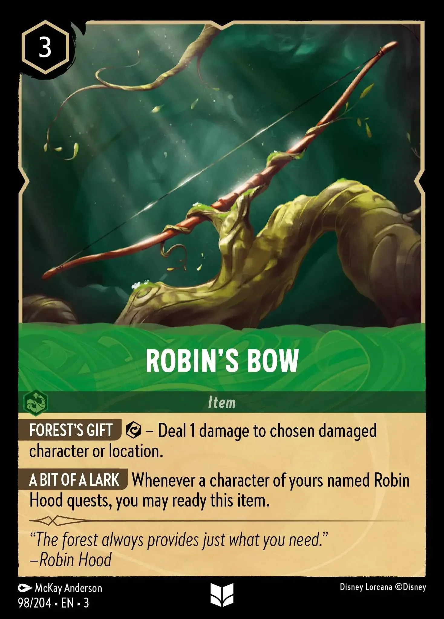 Robin's Bow · Into the Inklands 98/208