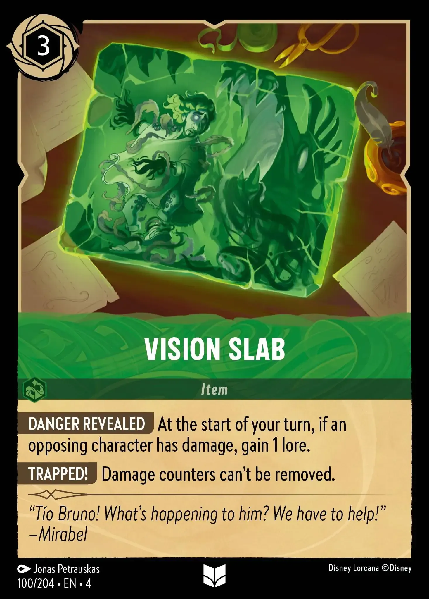 Vision Slab · Ursula's Return 100/207