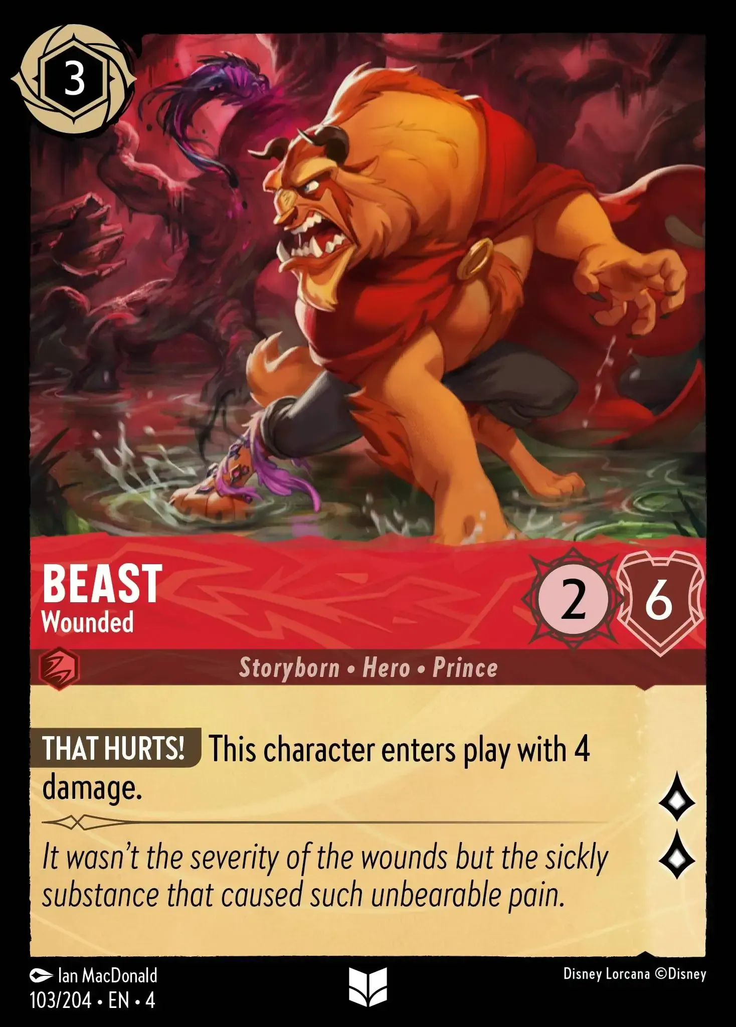 Beast - Wounded · Ursula's Return 103/207