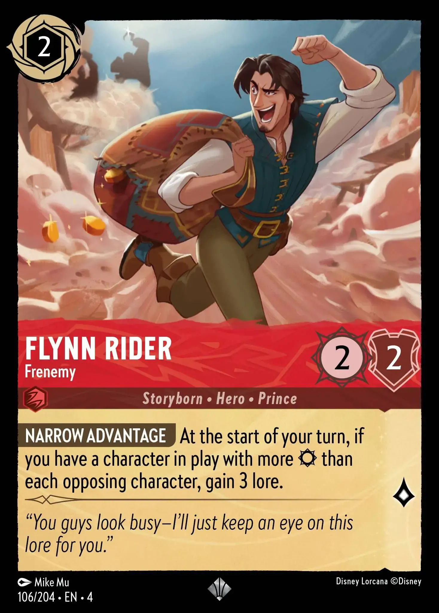 Flynn Rider - Frenemy · Ursula's Return 106/207