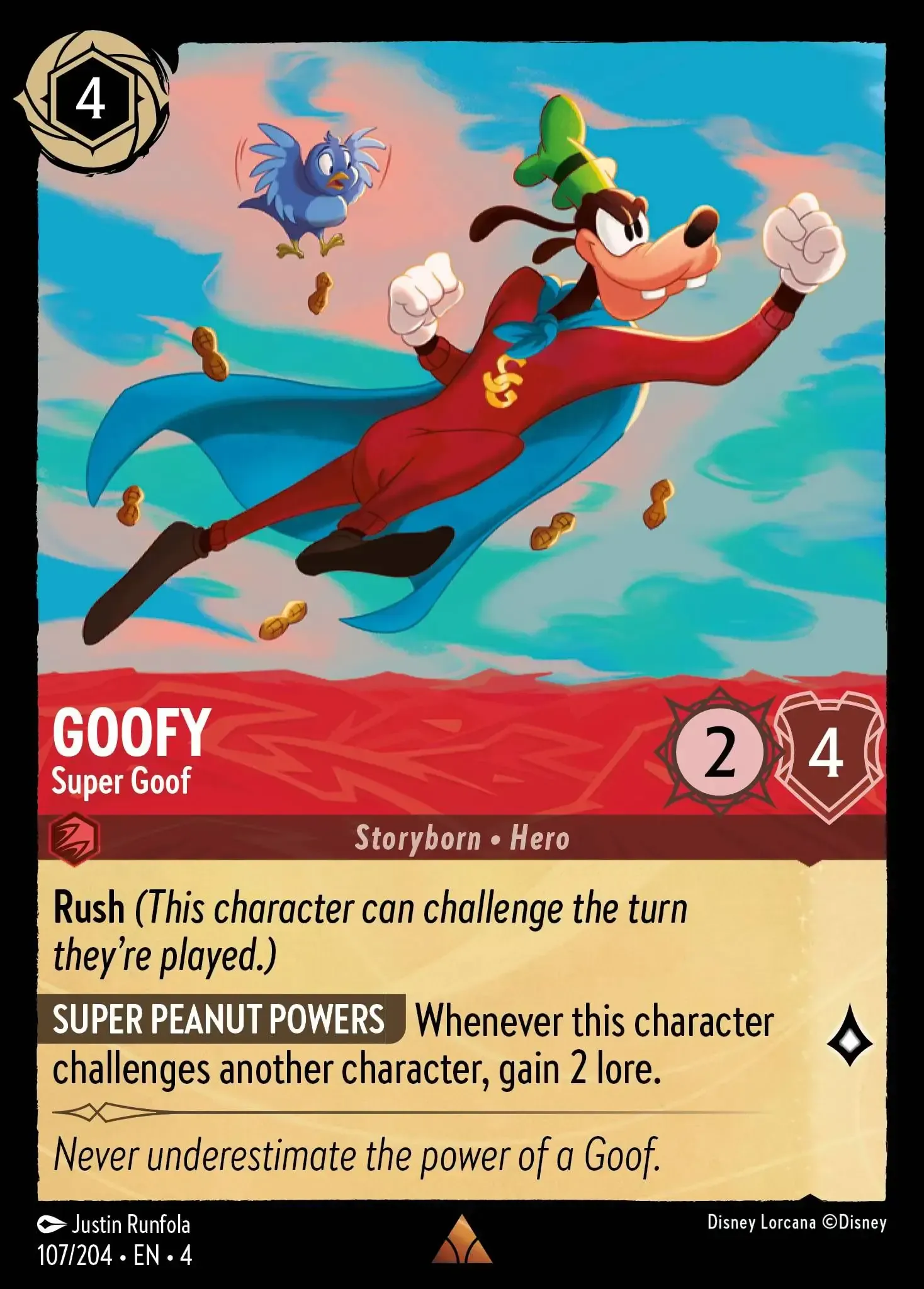 Goofy - Super Goof · Ursula's Return 107/207