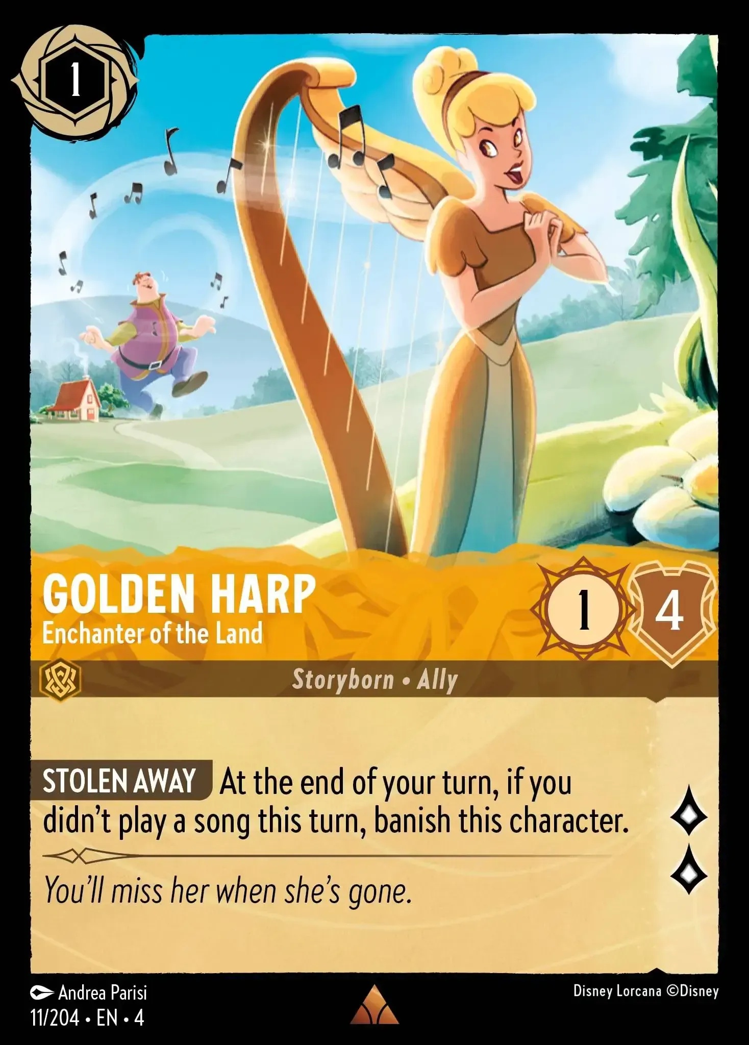 Golden Harp - Enchanter of the Land · Ursula's Return 11/207