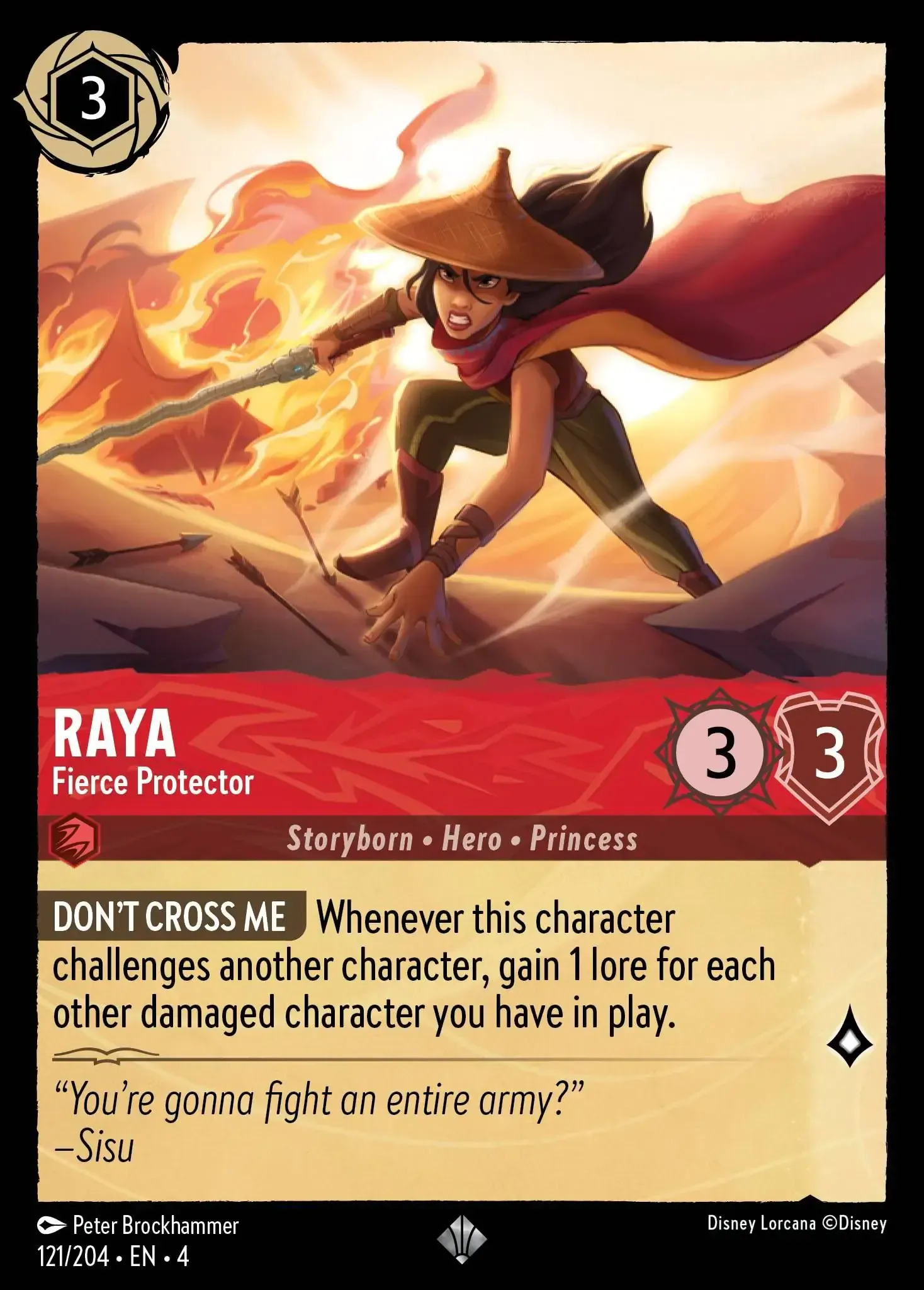 Raya - Fierce Protector · Ursula's Return 121/207