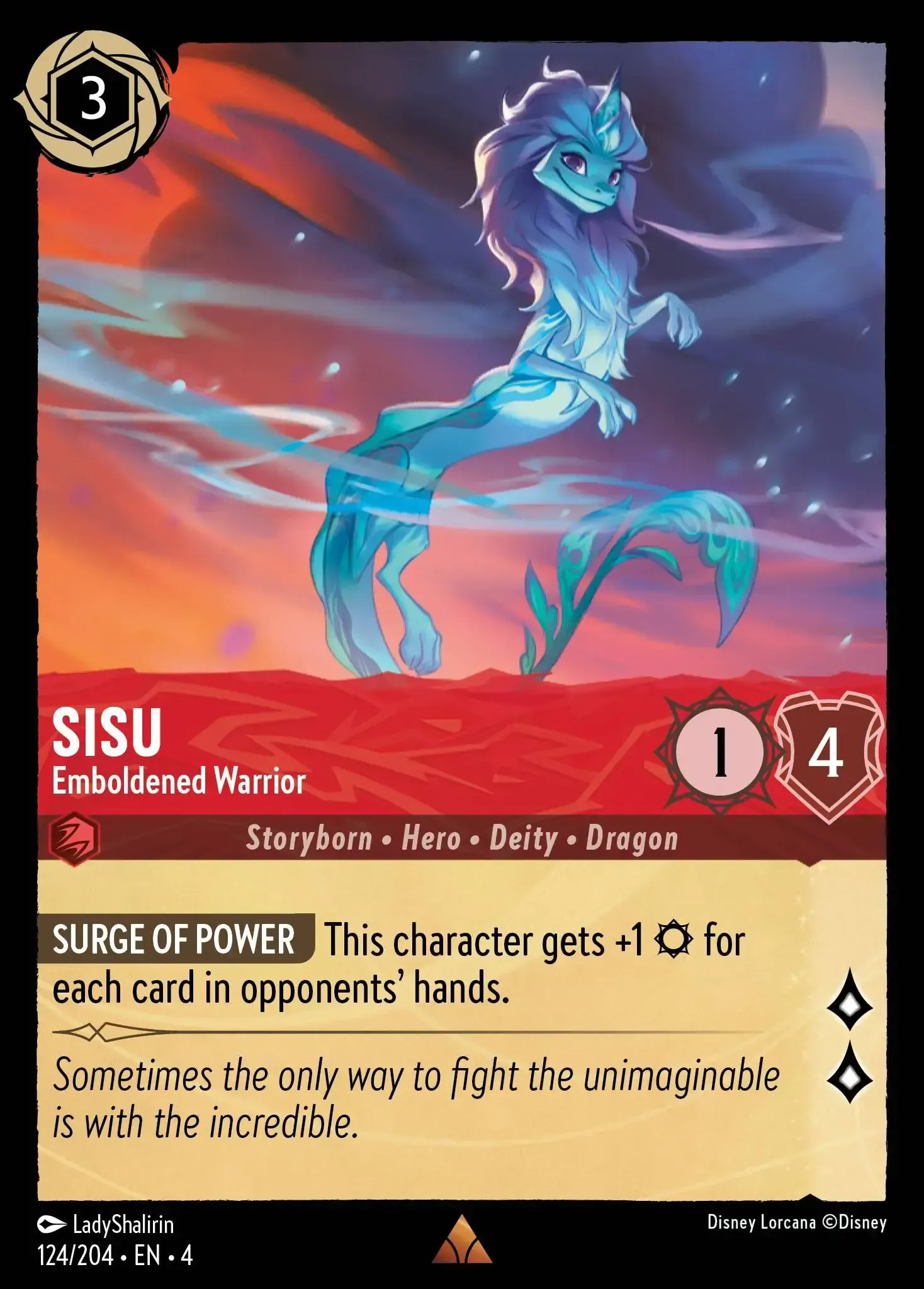 Sisu - Emboldened Warrior · Ursula's Return 124/207