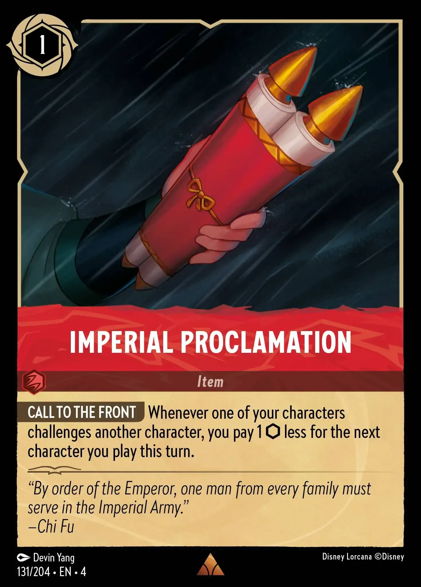 Imperial Proclamation · Ursula's Return 131/207