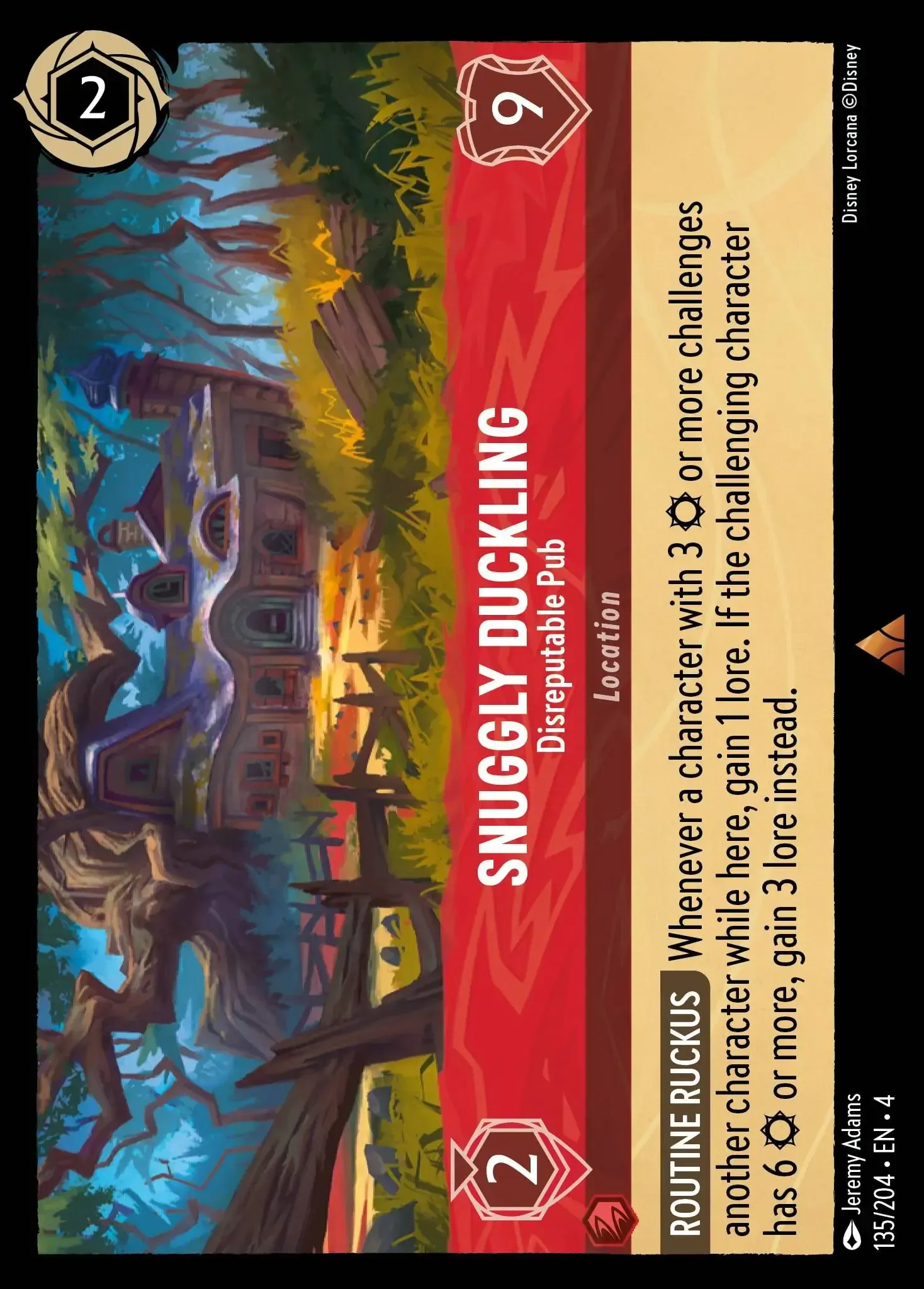 Snuggly Duckling - Disreputable Pub · Ursula's Return 135/207