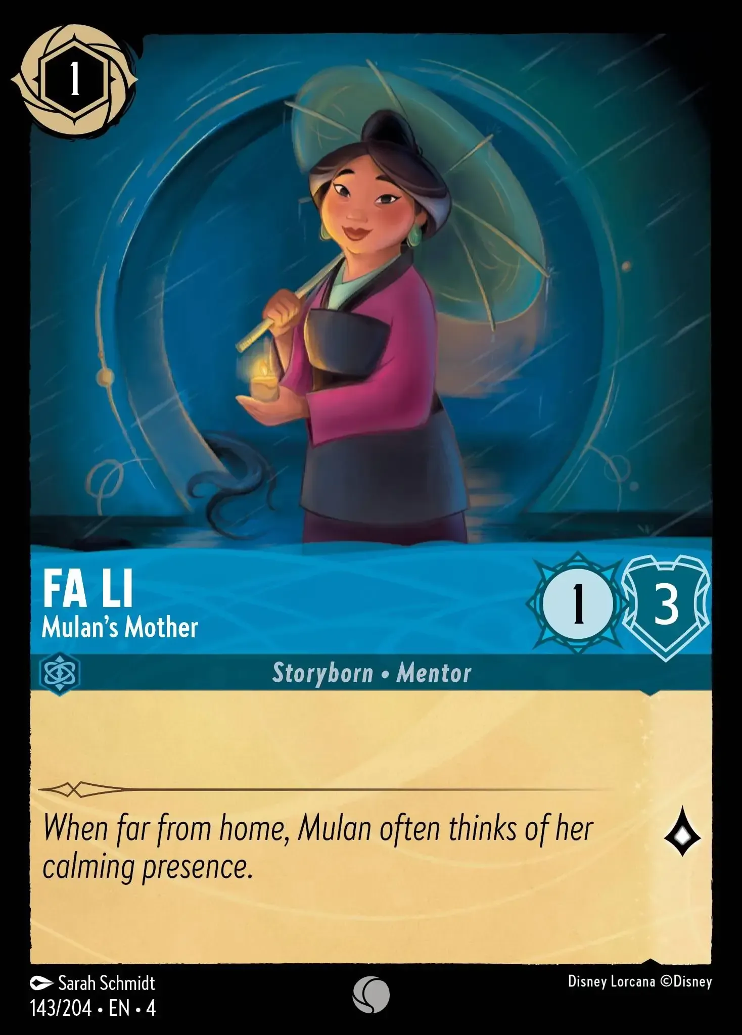 Fa Li - Mulan’s Mother · Ursula's Return 143/207