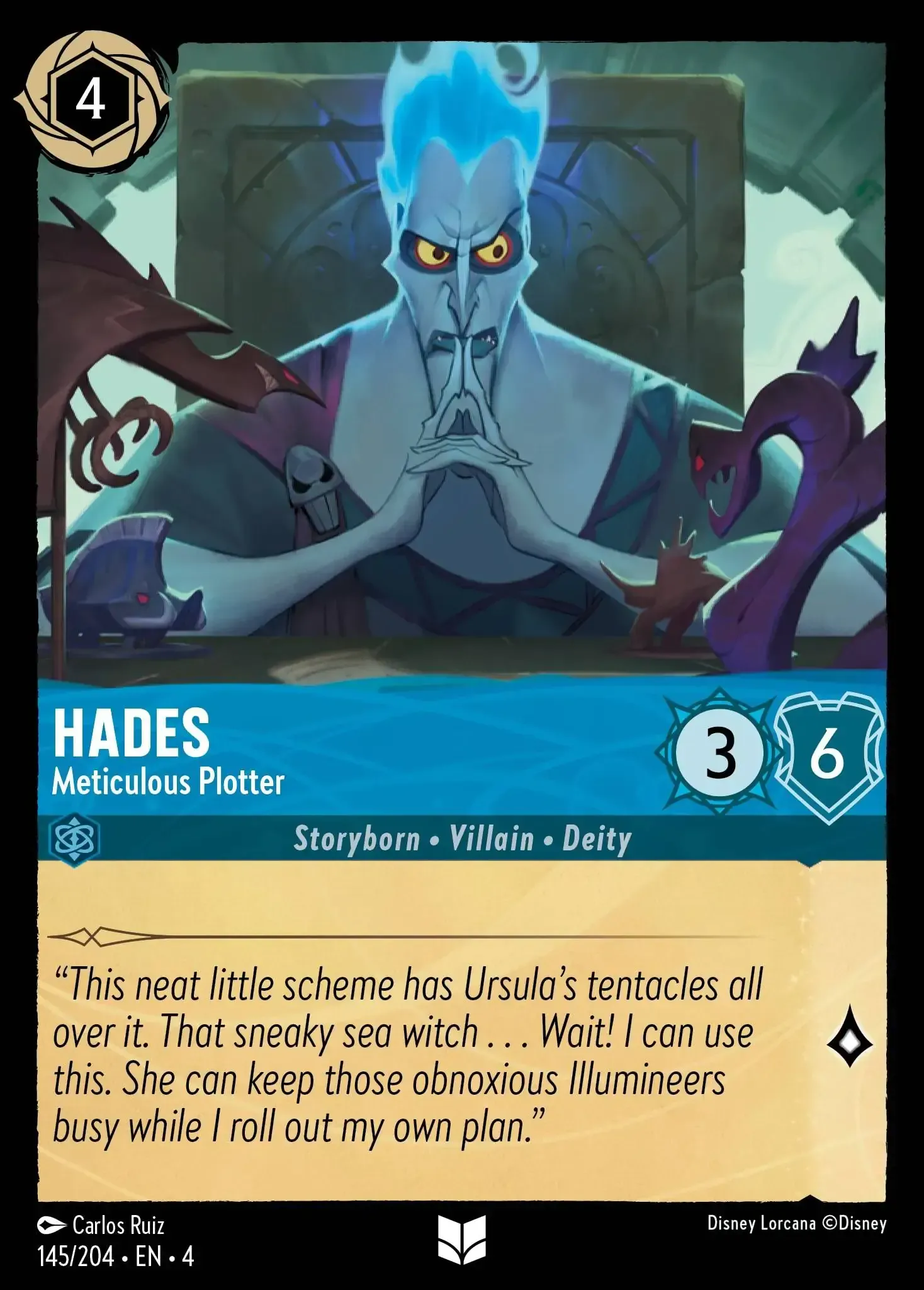 Hades - Meticulous Plotter · Ursula's Return 145/207