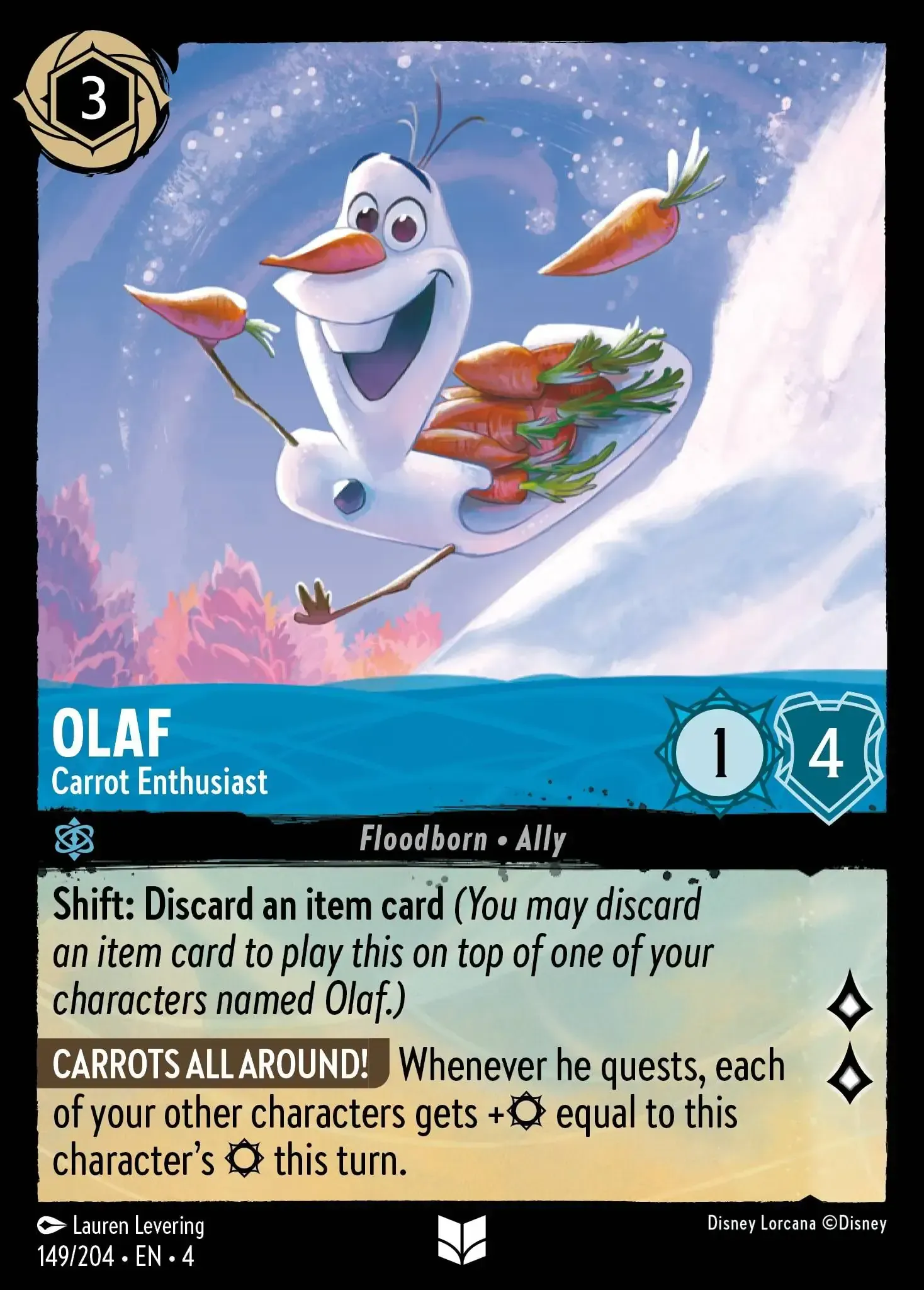 Olaf - Carrot Enthusiast · Ursula's Return 149/207