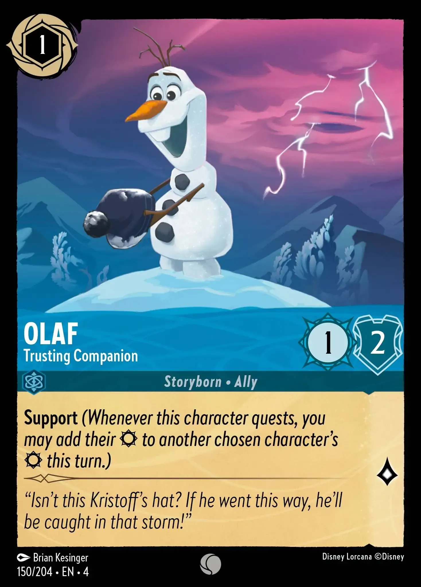 Olaf - Trusting Companion · Ursula's Return 150/207