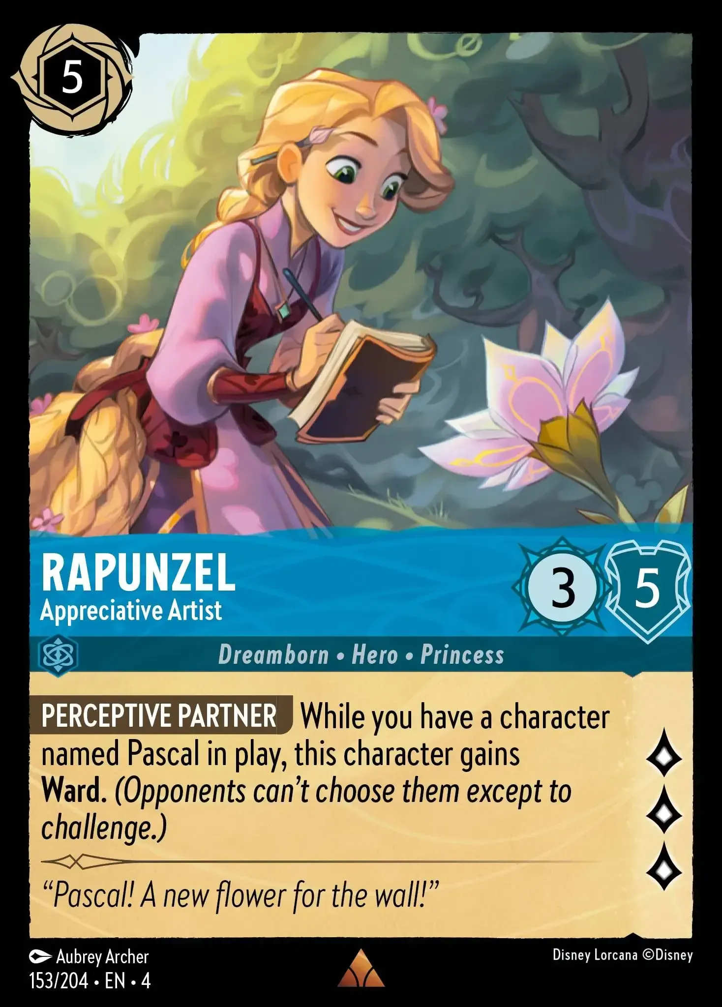 Rapunzel - Appreciative Artist · Ursula's Return 153/207