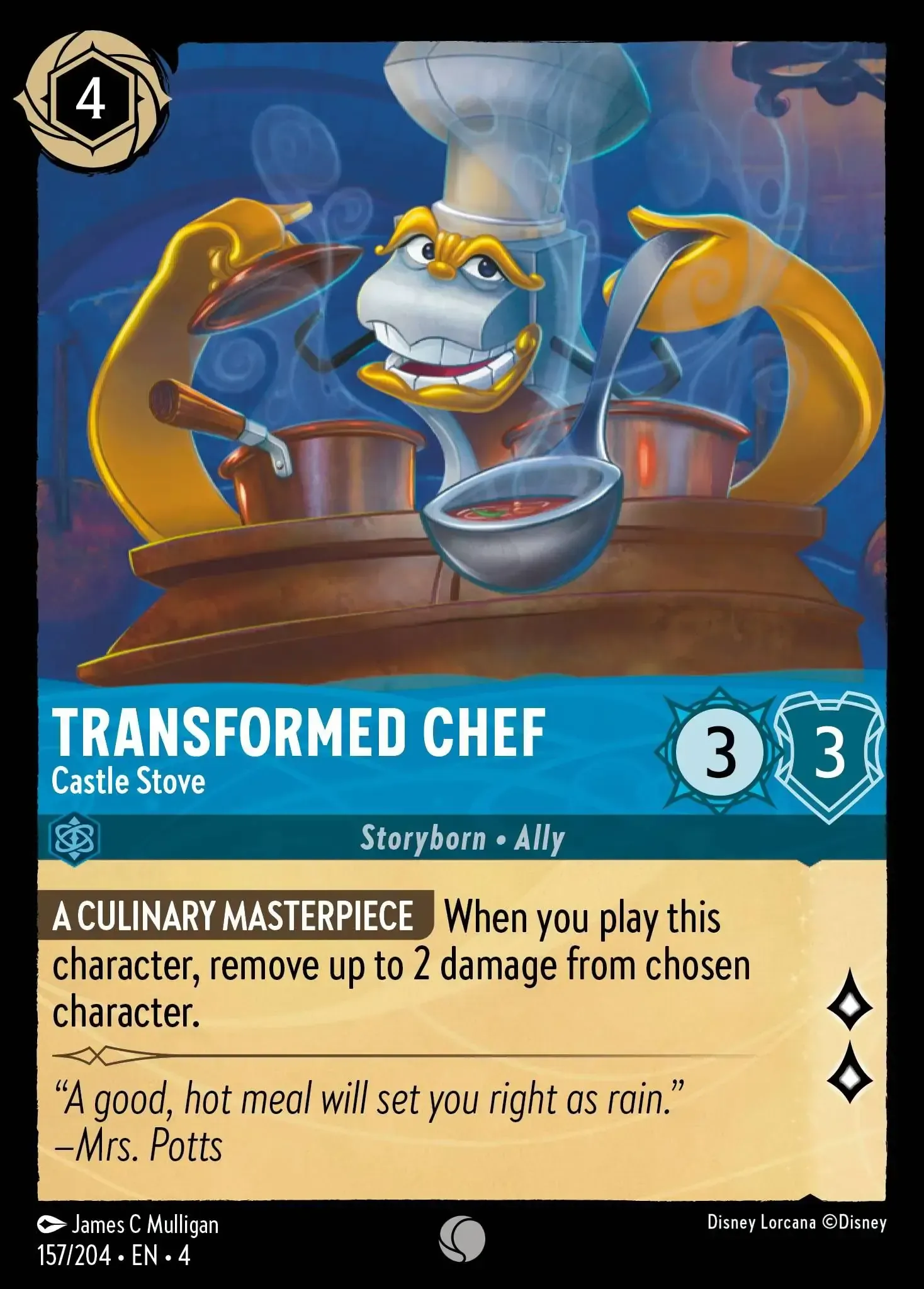 Transformed Chef - Castle Stove · Ursula's Return 157/207