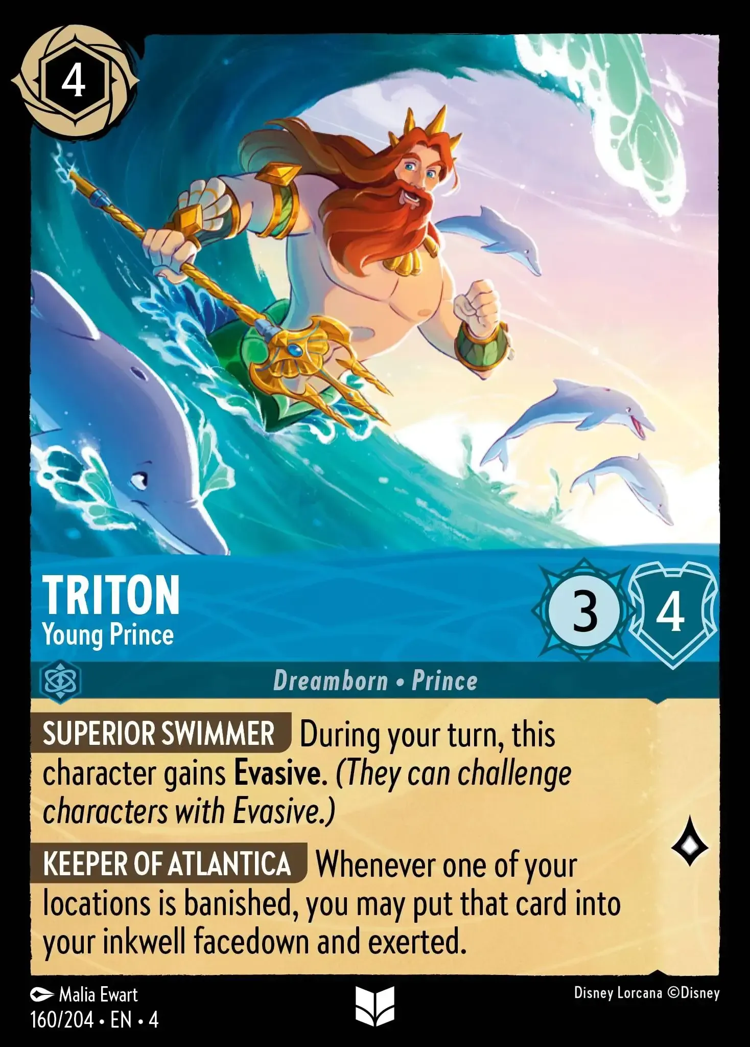 Triton - Young Prince · Ursula's Return 160/207