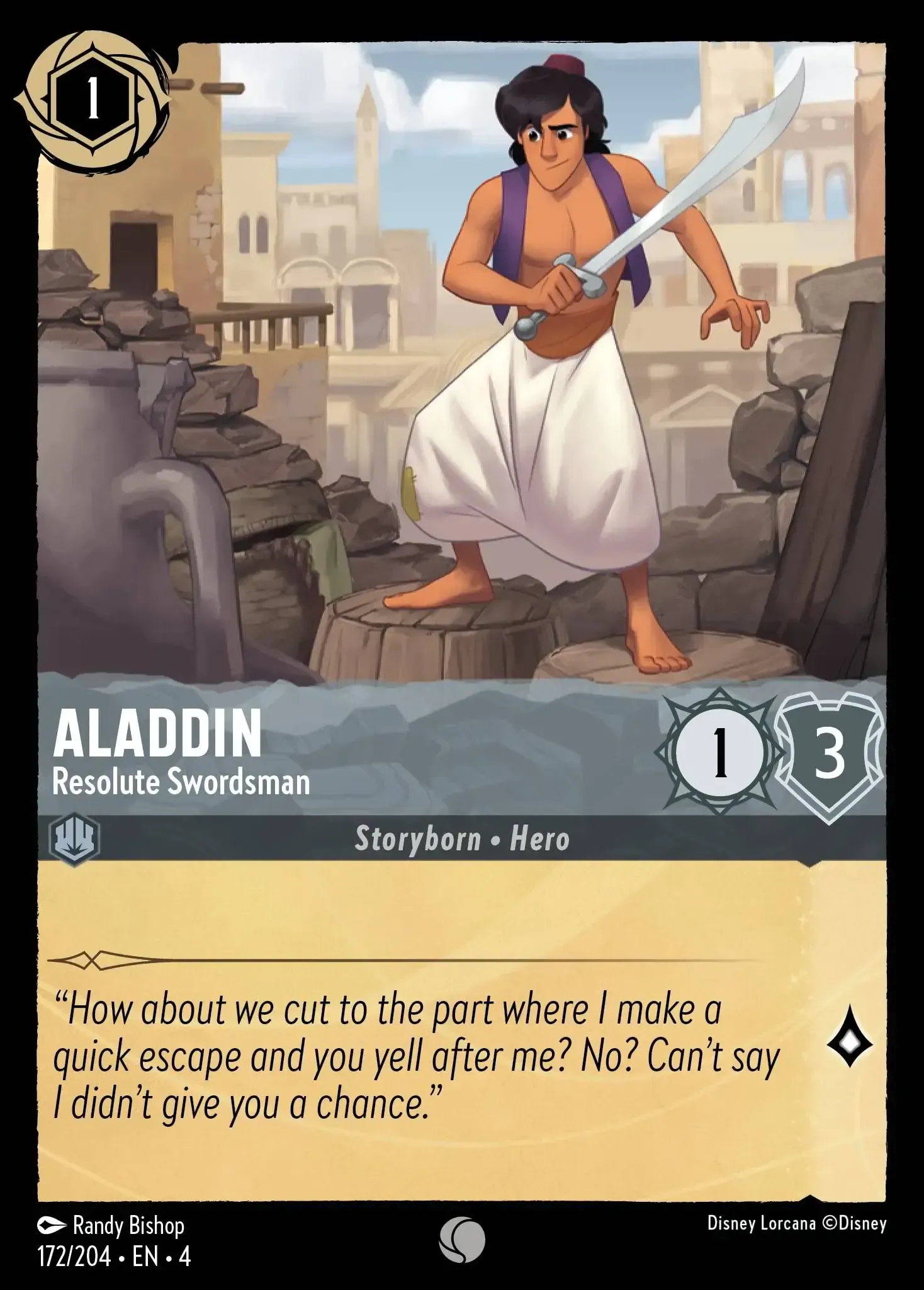 Aladdin - Resolute Swordsman · Ursula's Return 172/207
