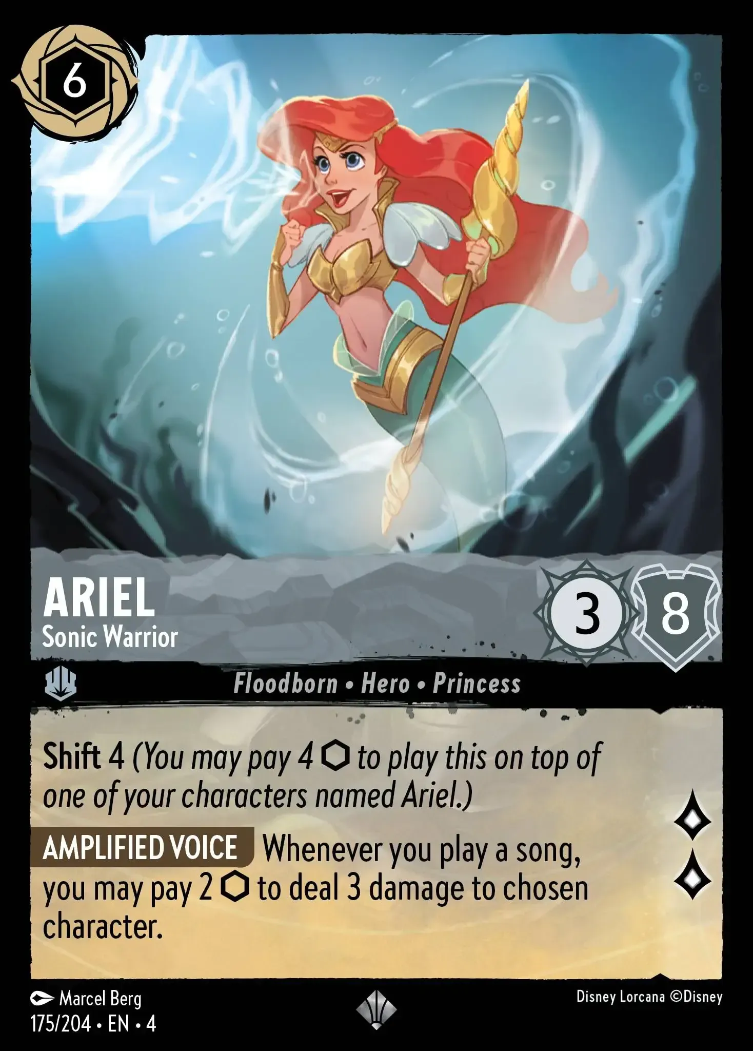 Ariel - Sonic Warrior · Ursula's Return 175/207