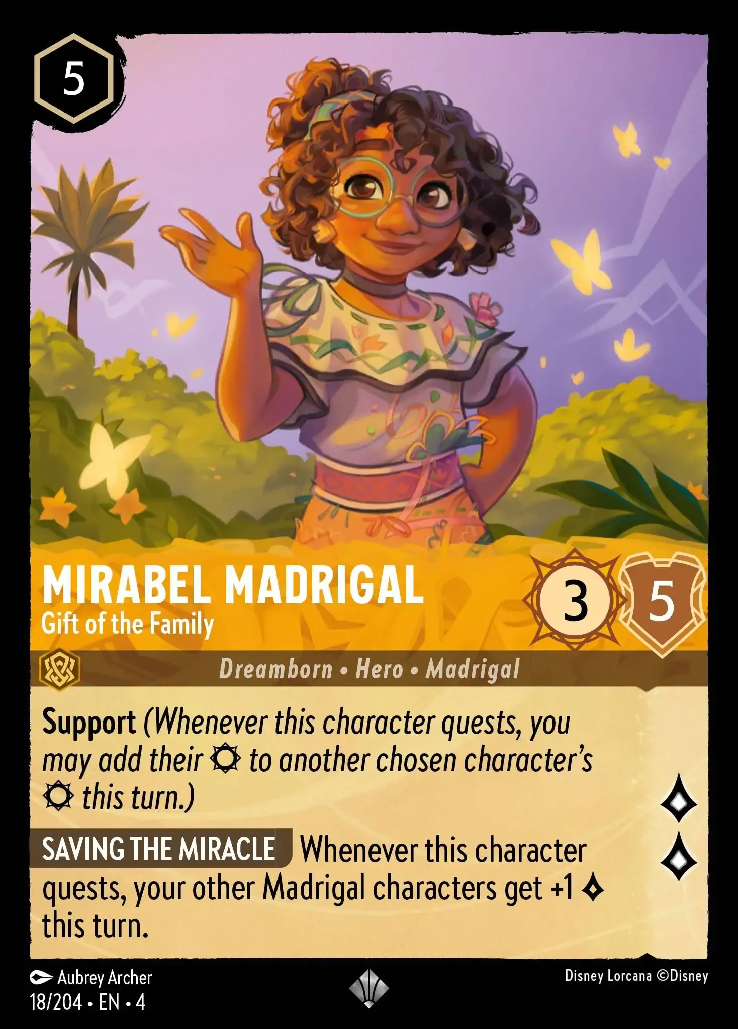 Mirabel Madrigal - Gift of the Family · Ursula's Return 18/207