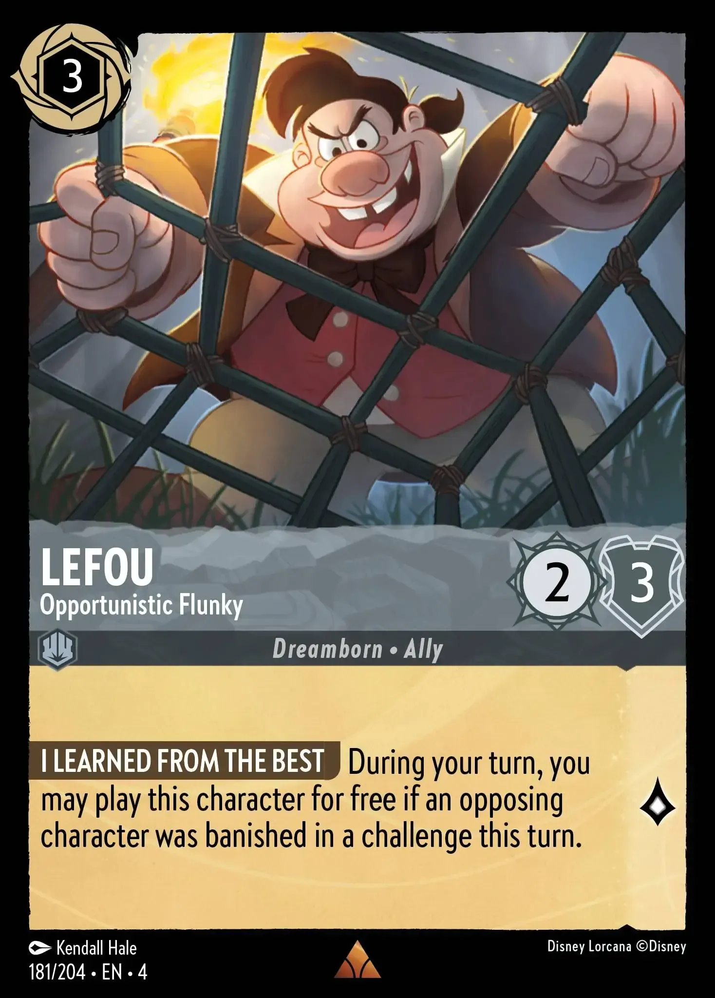 LeFou - Opportunistic Flunky · Ursula's Return 181/207