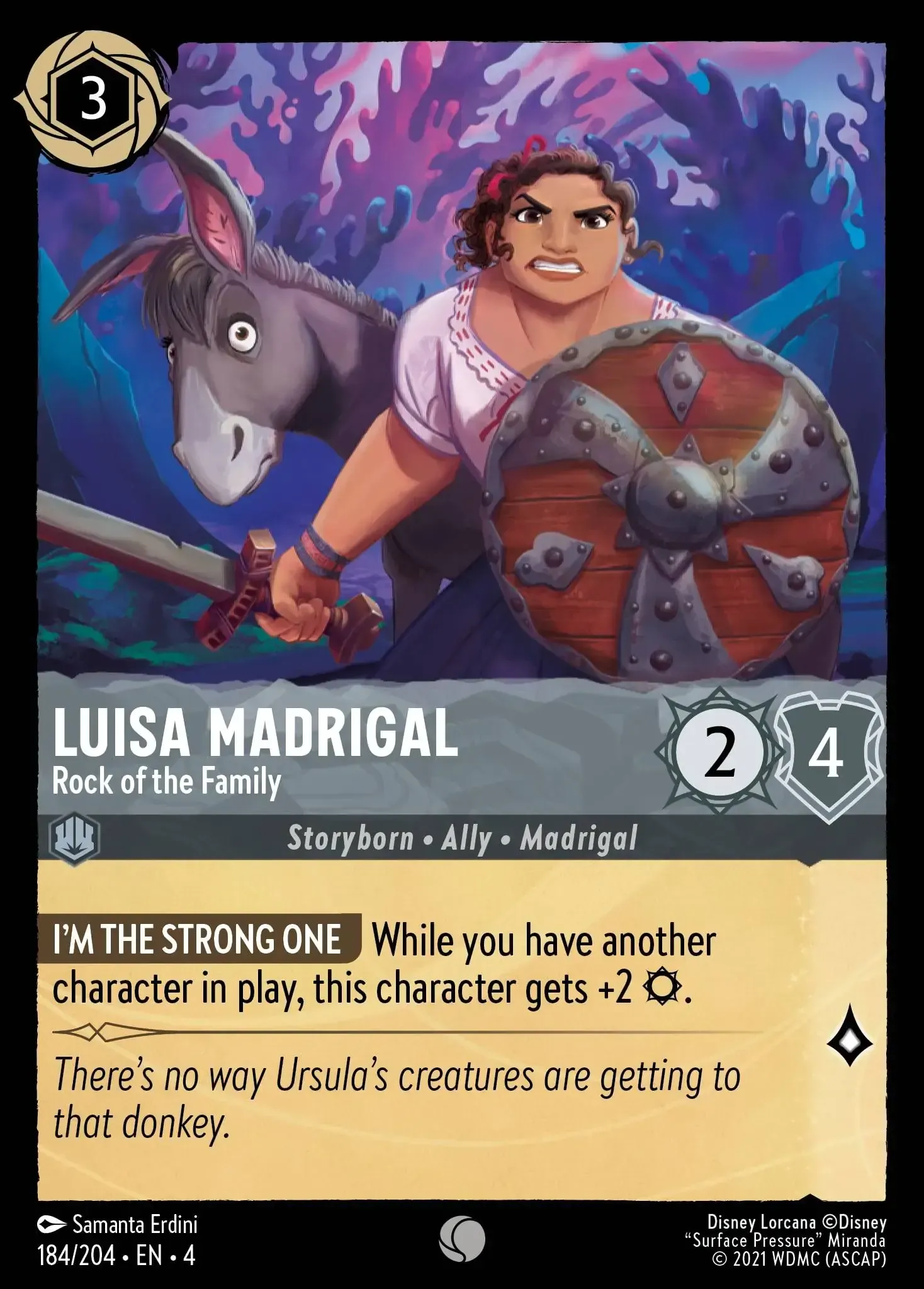 Luisa Madrigal - Rock of the Family · Ursula's Return 184/207