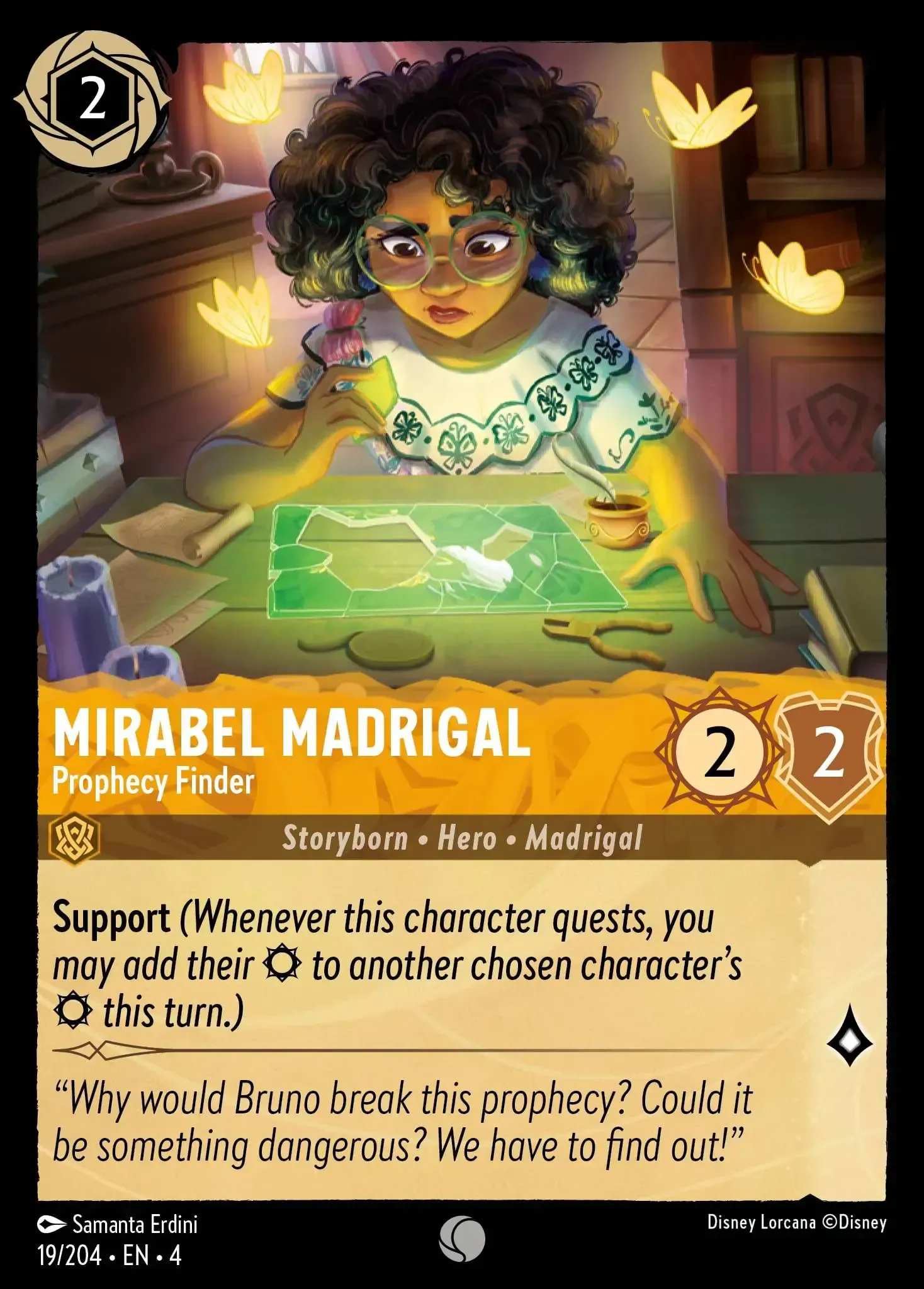 Mirabel Madrigal - Prophecy Finder · Ursula's Return 19/207