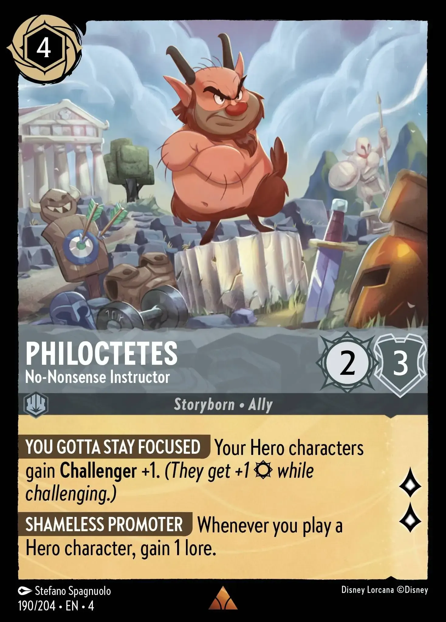 Philoctetes - No-Nonsense Instructor · Ursula's Return 190/207