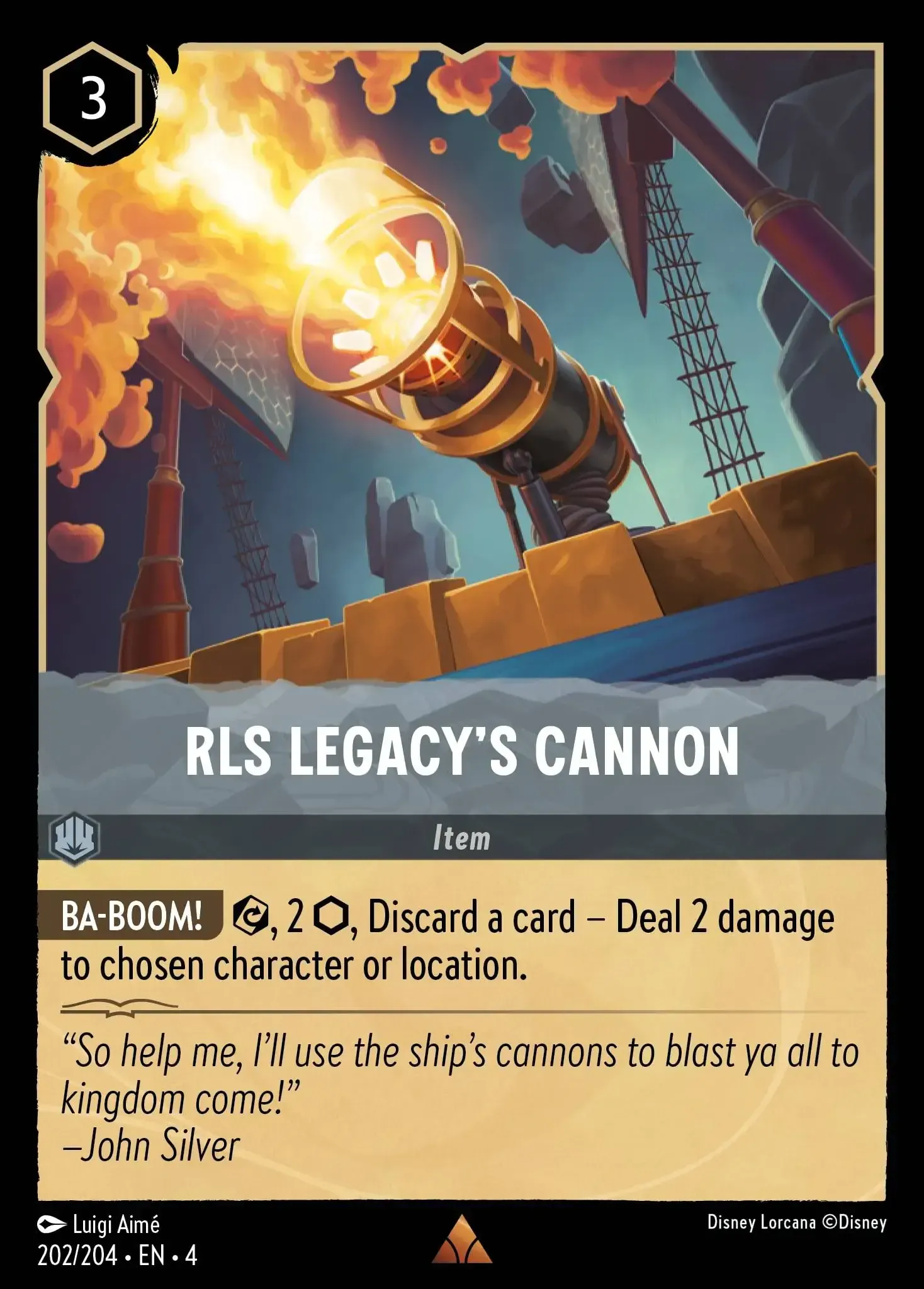RLS Legacy's Cannon · Ursula's Return 202/207