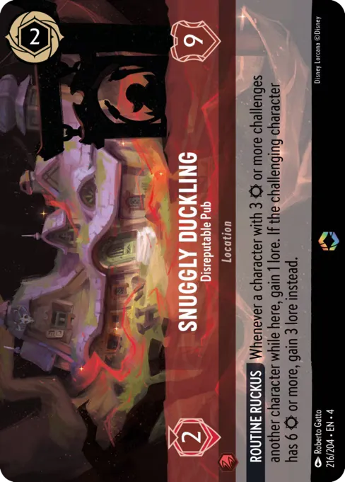 Snuggly Duckling - Disreputable Pub · Ursula's Return 216/207