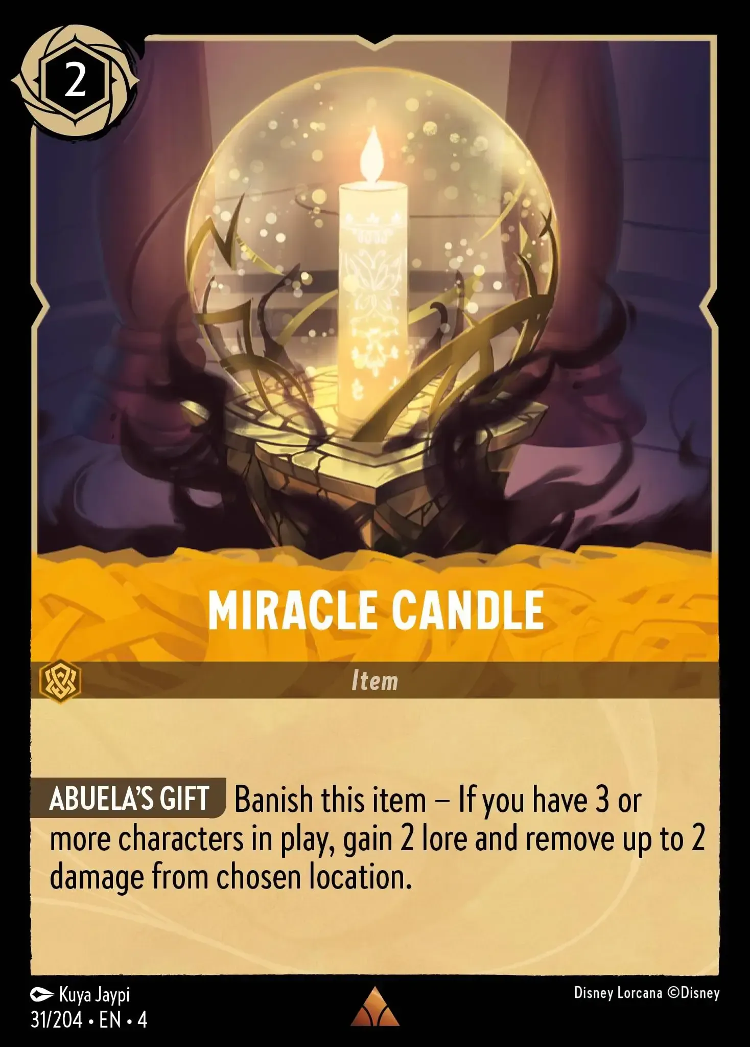 Miracle Candle · Ursula's Return 31/207