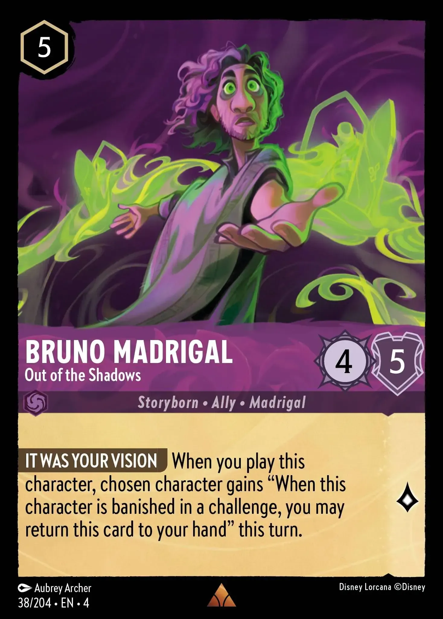 Bruno Madrigal - Out of the Shadows · Ursula's Return 38/207