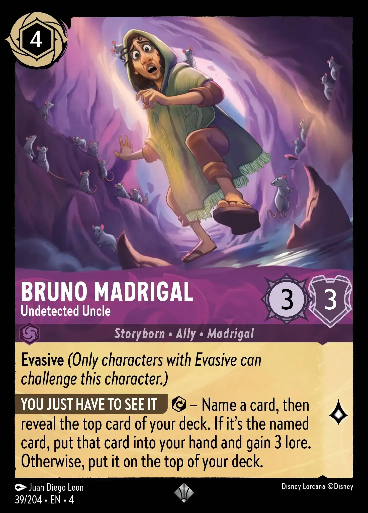 Bruno Madrigal - Undetected Uncle · Ursula's Return 39/207