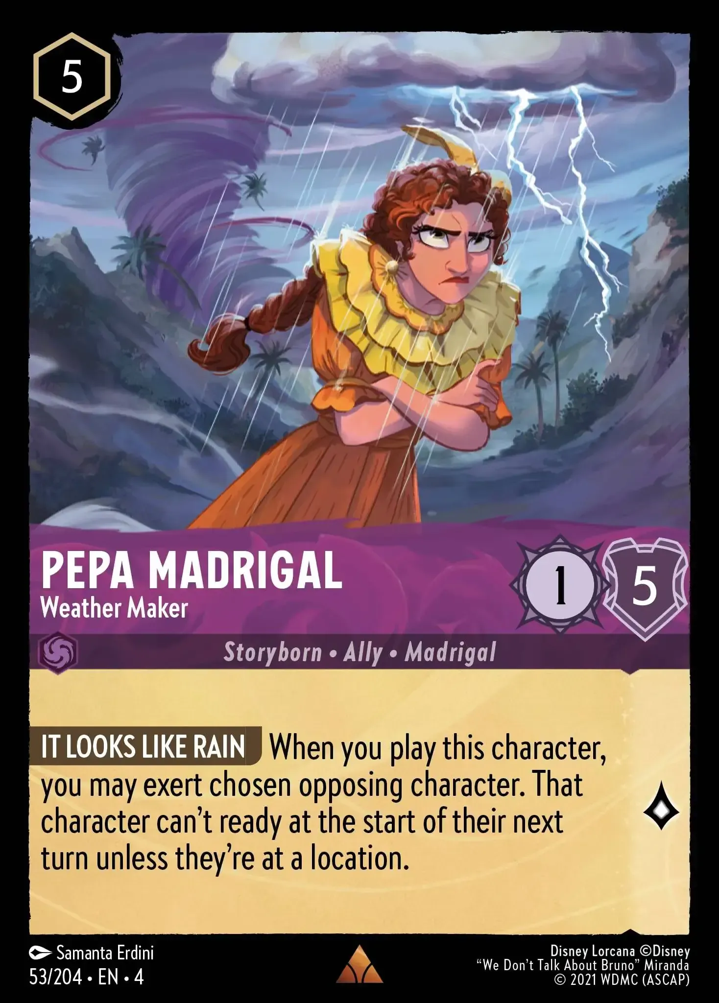 Pepa Madrigal - Weather Maker · Ursula's Return 53/207