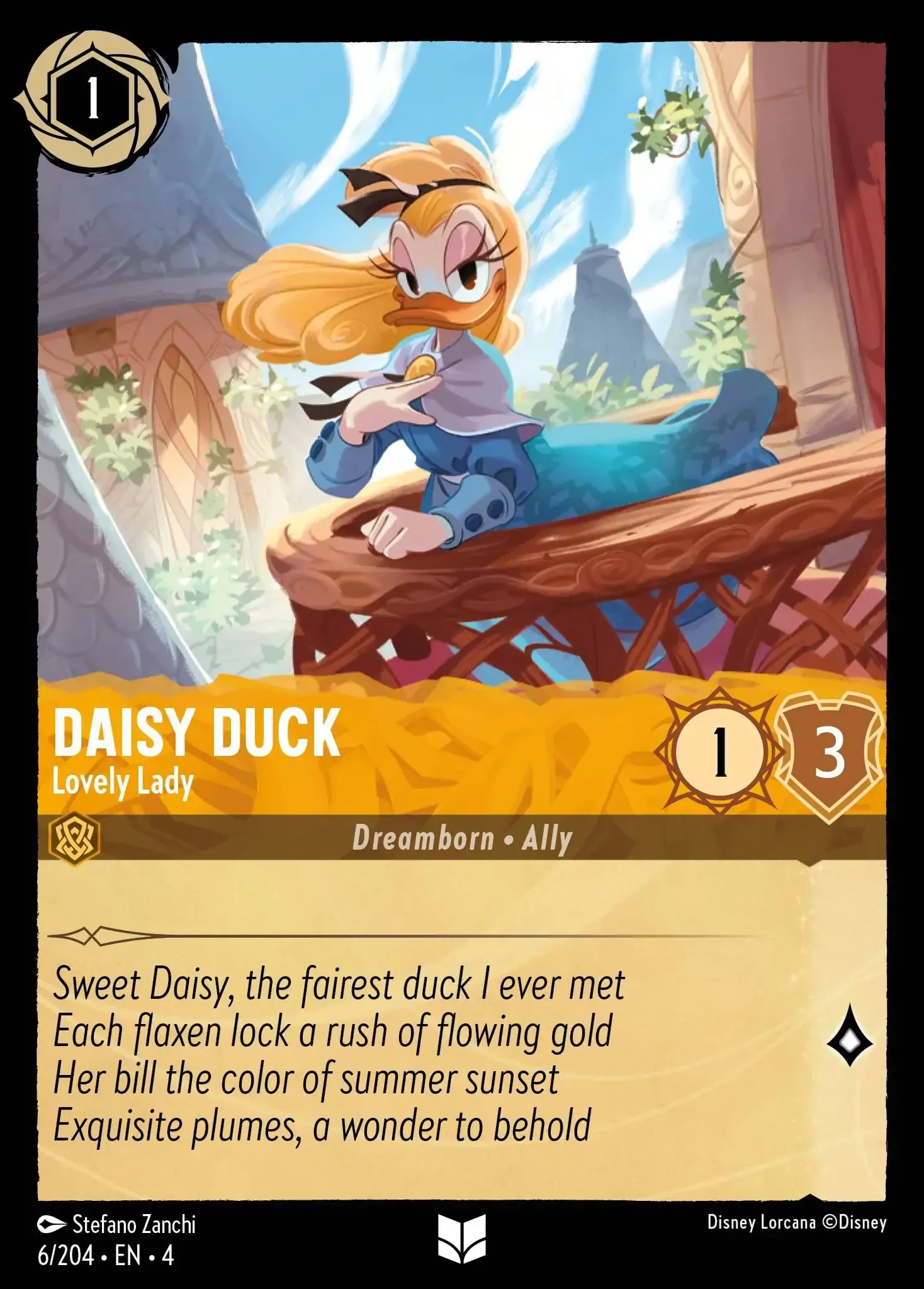 Daisy Duck - Lovely Lady · Ursula's Return 6/207