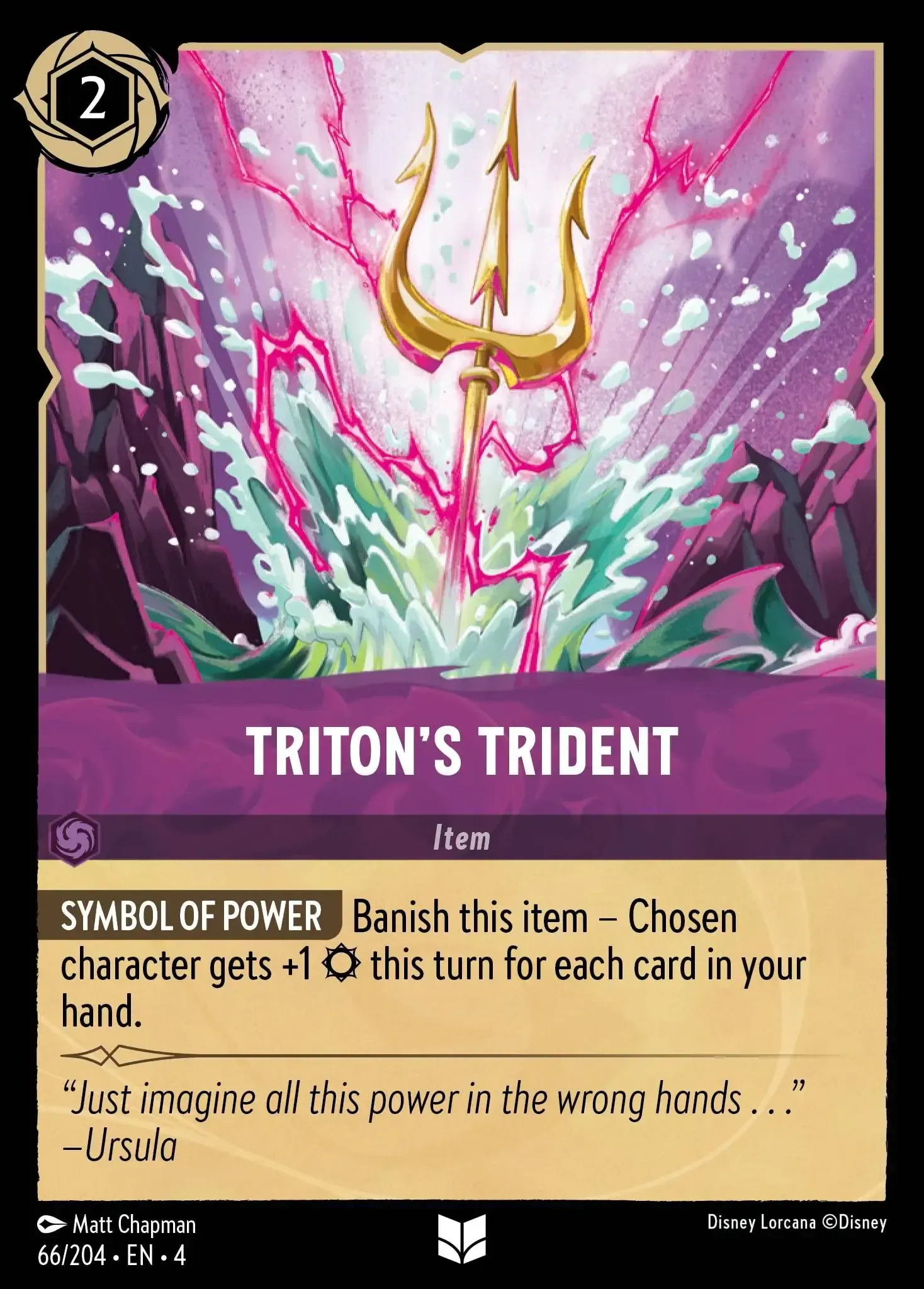 Triton's Trident · Ursula's Return 66/207