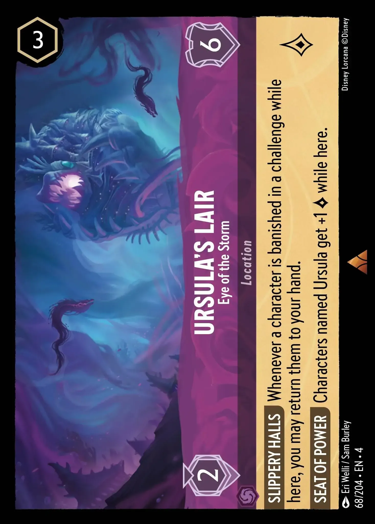 Ursula’s Lair - Eye of the Storm · Ursula's Return 68/207