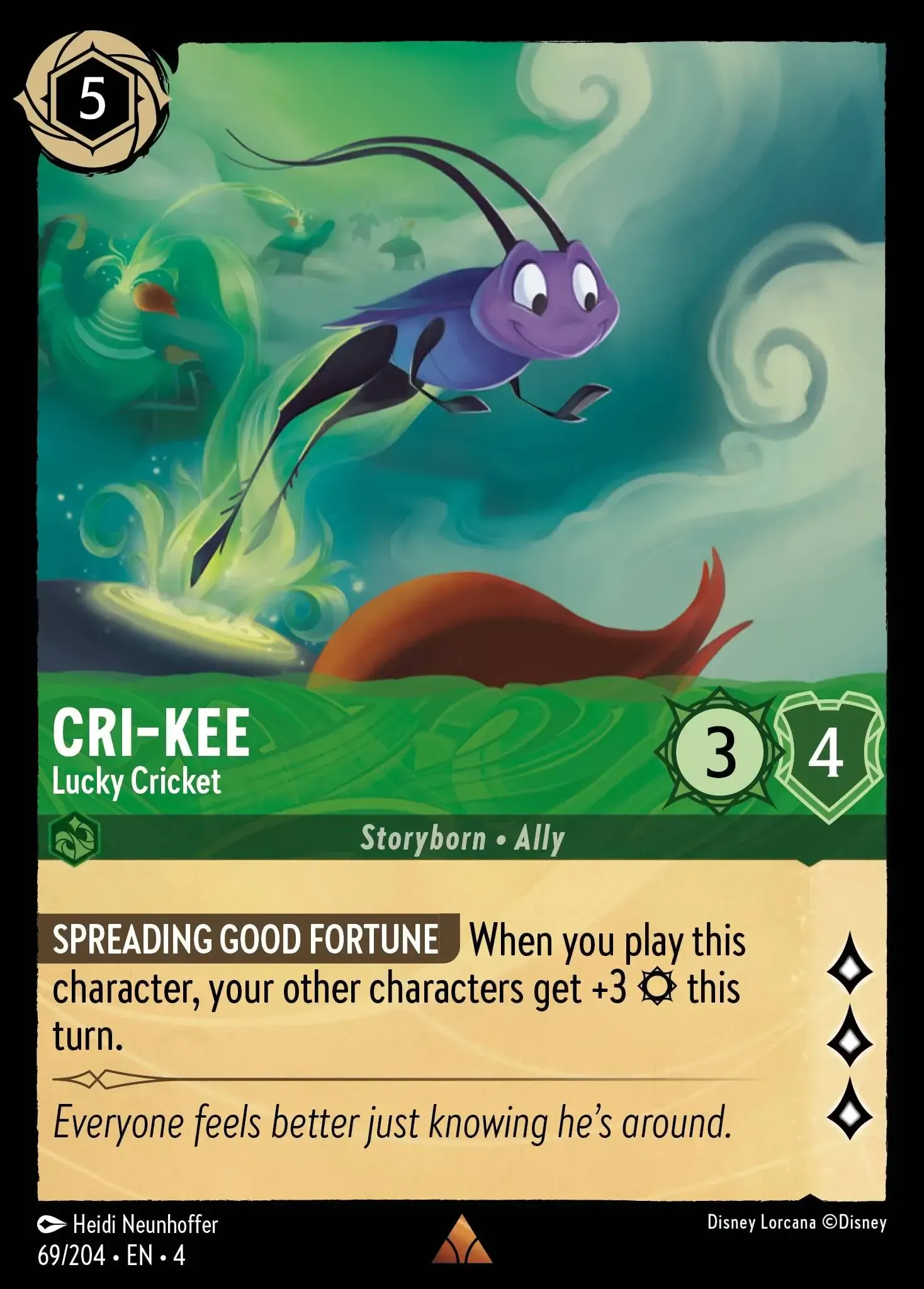 Cri-Kee - Lucky Cricket · Ursula's Return 69/207