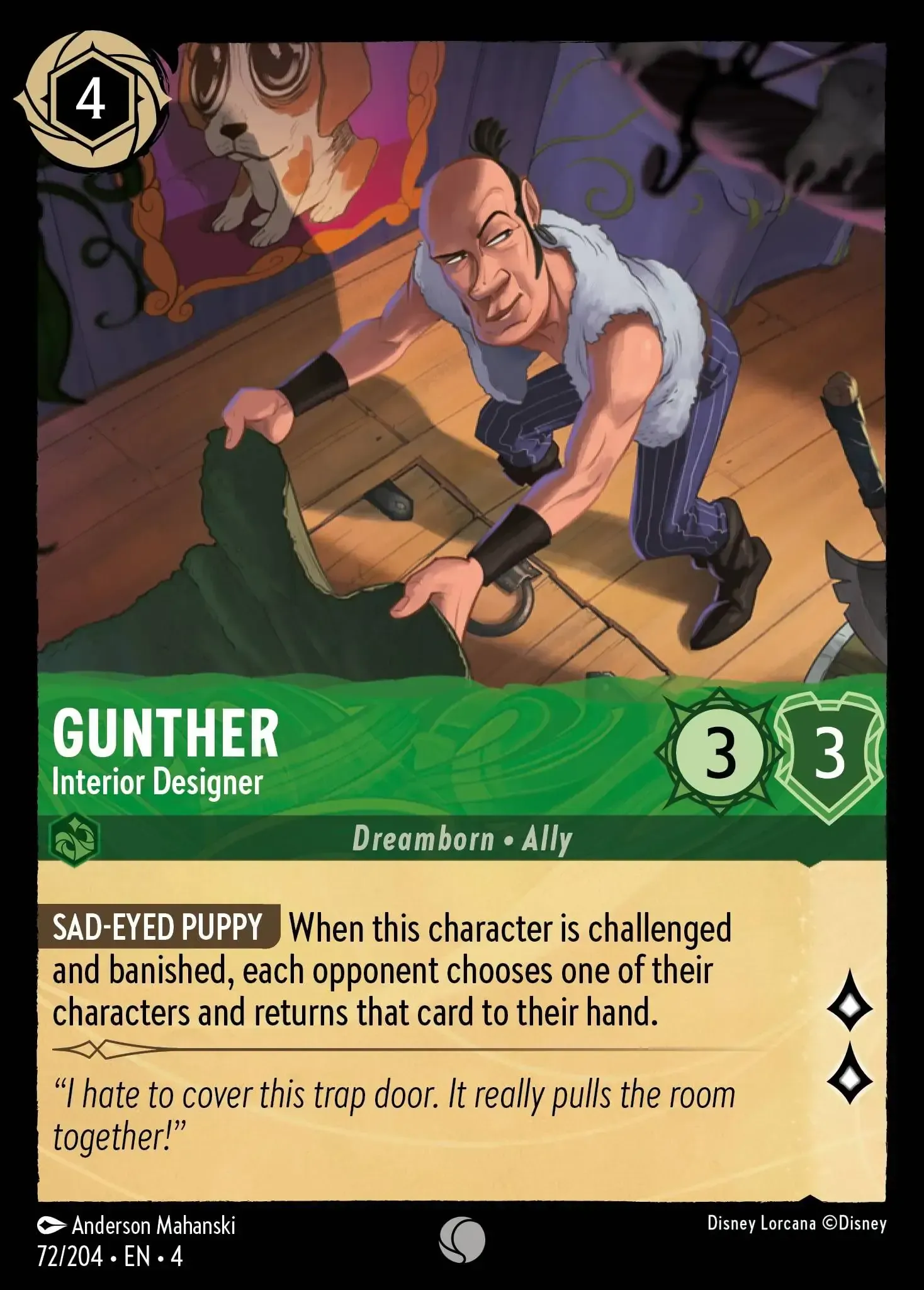 Gunther - Interior Designer · Ursula's Return 72/207